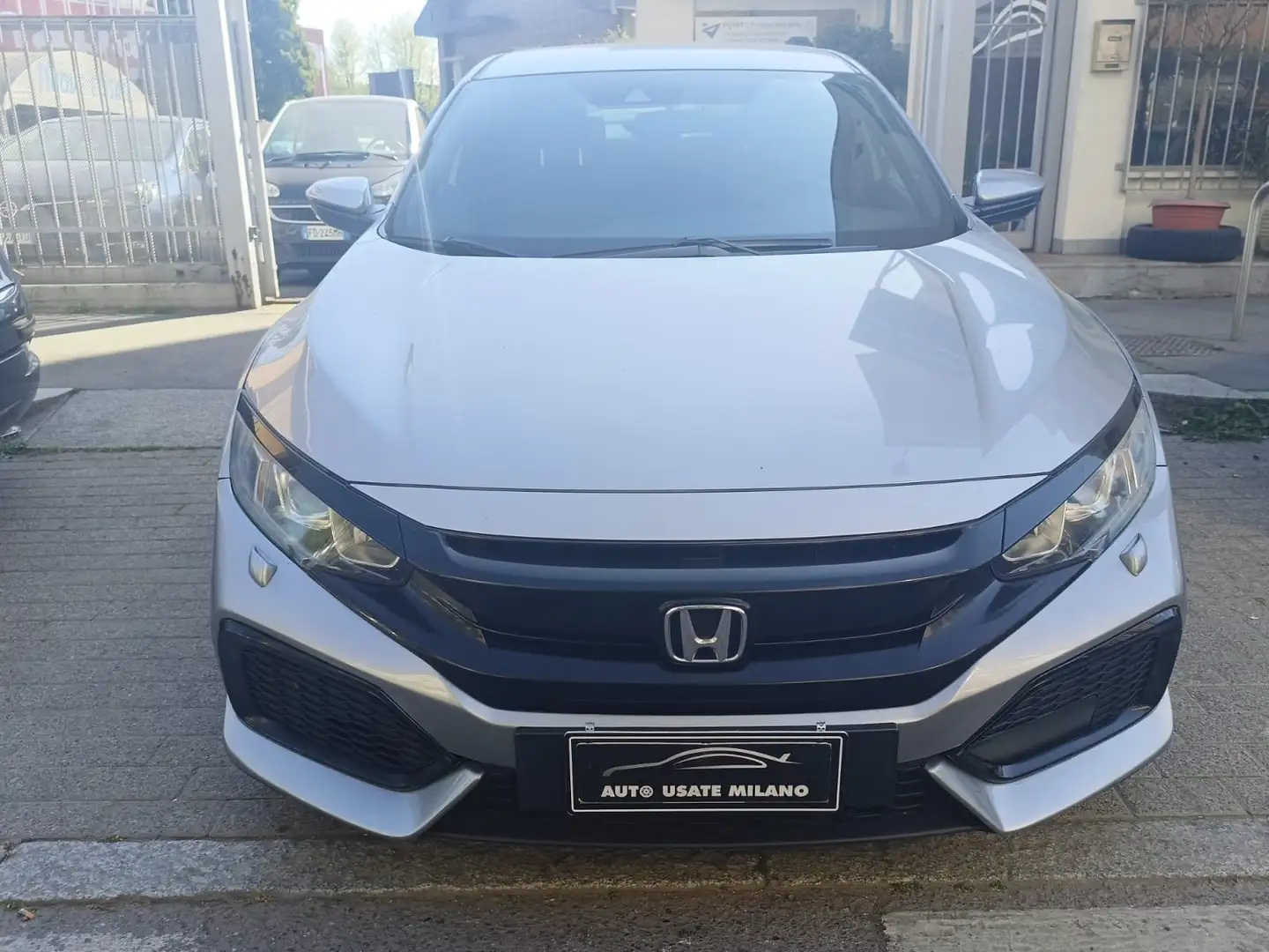 Honda Civic Civic 5p 1.0 Comfort Navi cvt Gris - 2