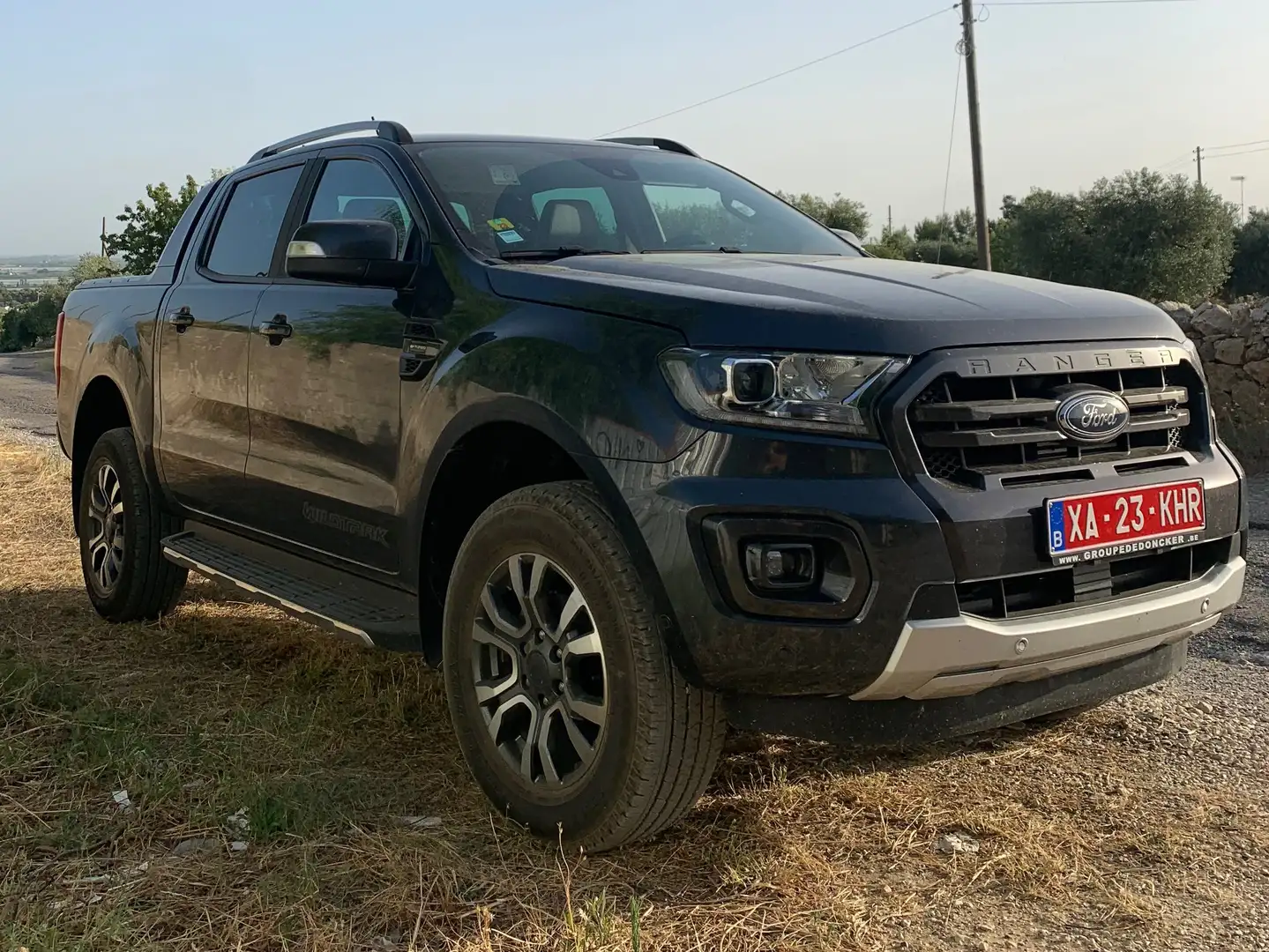 Ford Ranger Ranger 2.0 ecoblue double cab Wildtrak 213cv auto Grigio - 1