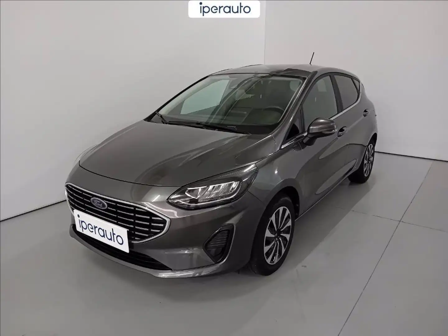 Ford Fiesta 5p 1.1 titanium gpl 75cv Gris - 1