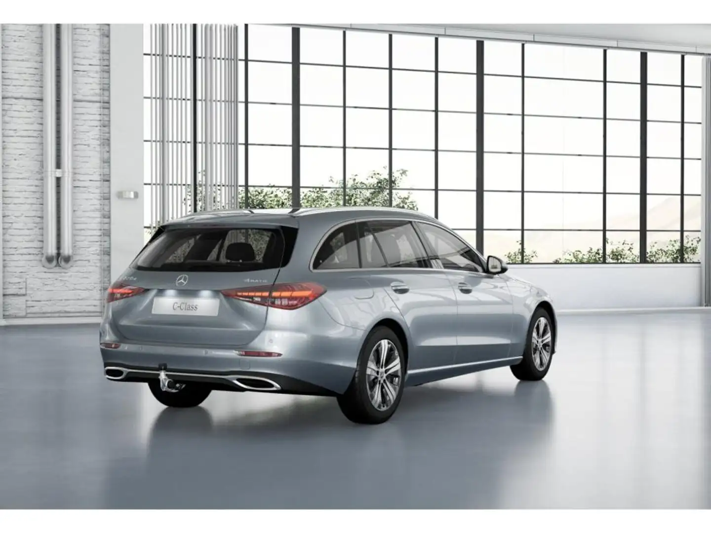 Mercedes-Benz C 220 d 4MATIC T-Modell +Avantgarde+MBUX+LED+AHK Silber - 2