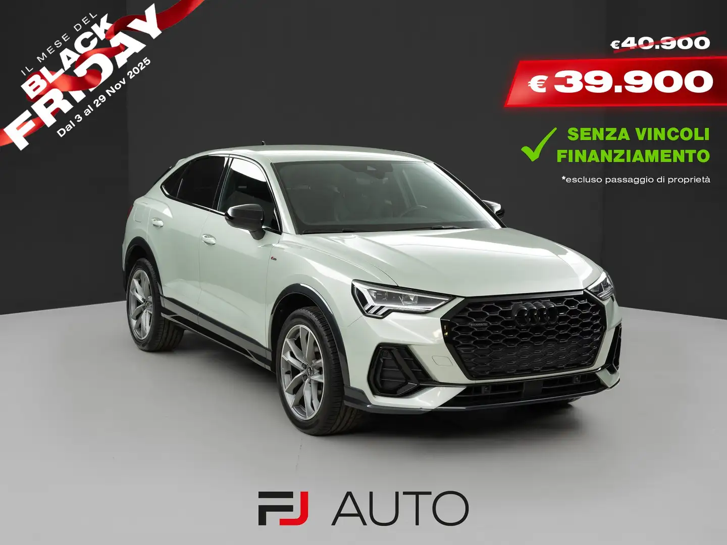 Audi Q3 45 2.0 TFSI S line edition quattro 245cv s-tronic Argent - 1