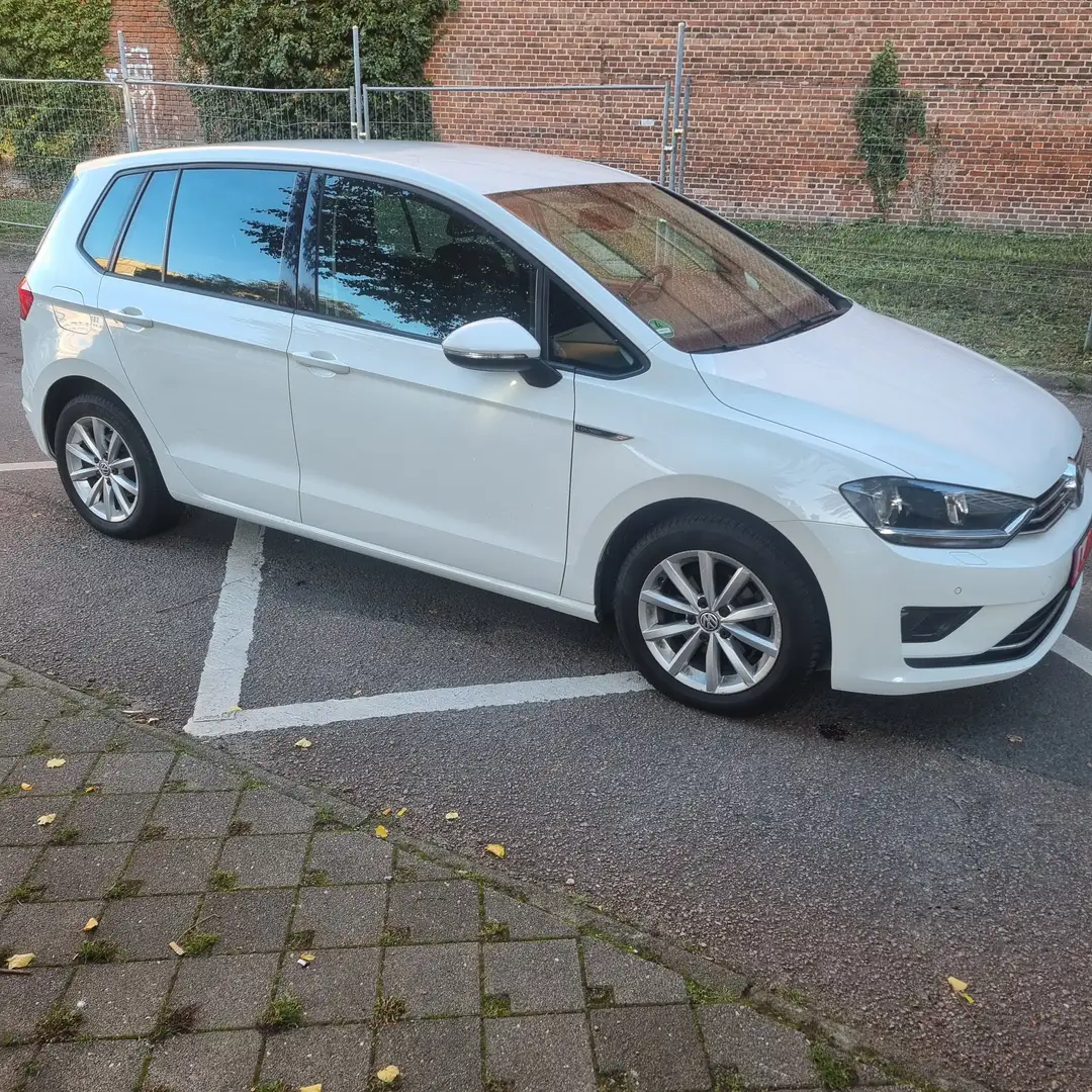 Volkswagen Golf Sportsvan Lounge BMT/Start-Stopp Weiß - 1