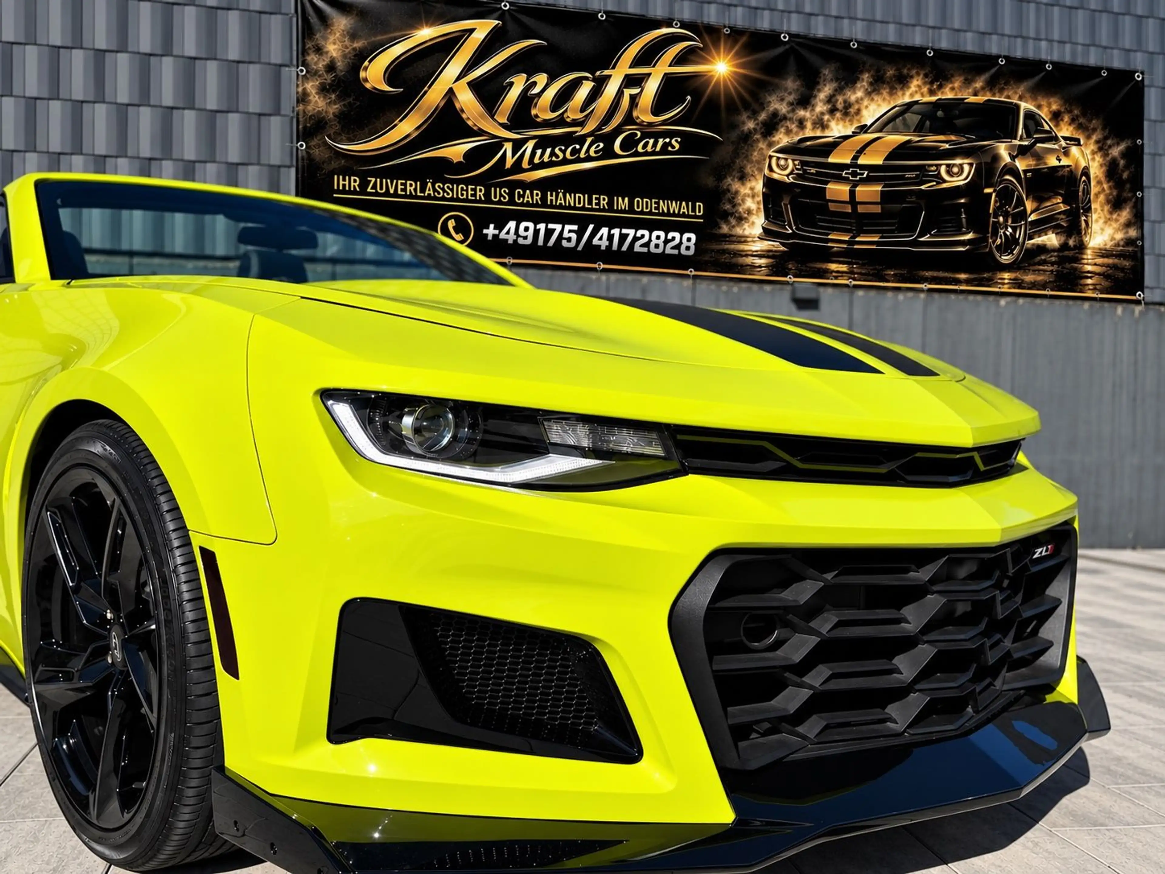 Chevrolet Camaro CAMARO 6.2 V8 CABRIO "ZL1 PAKET"KLAPPEN-EXTREM- — photo 2