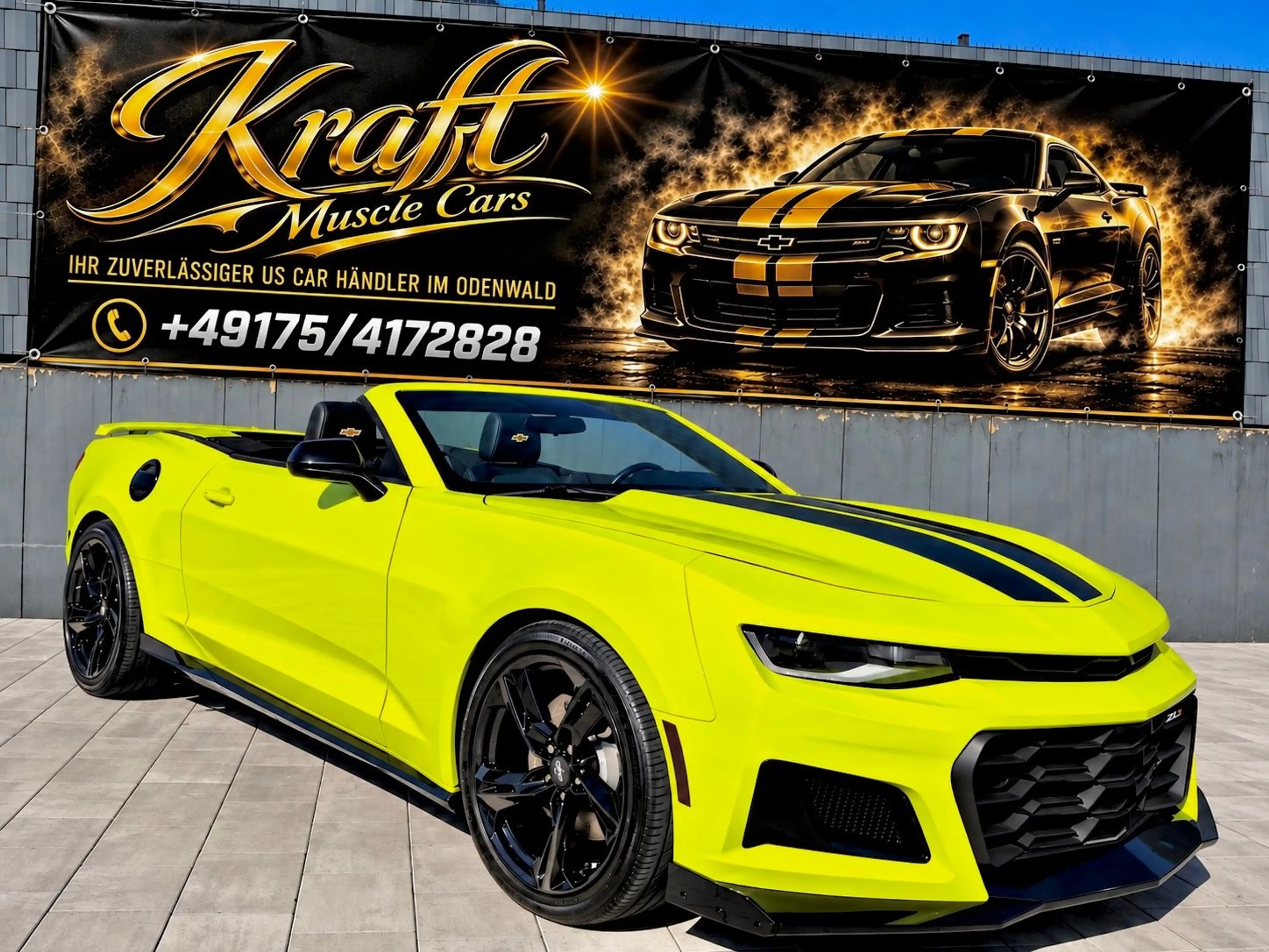 Chevrolet Camaro CAMARO 6.2 V8 CABRIO "ZL1 PAKET"KLAPPEN-EXTREM-