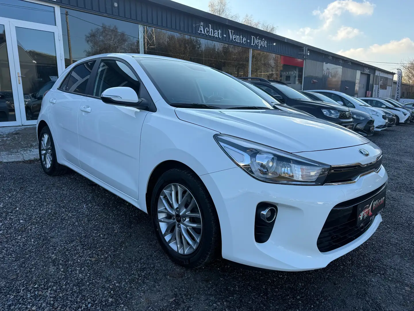 Kia Rio 1.0 T-GDi *GARANTIE 2 ANS* 1 PROPRIETAIRE Blanc - 2