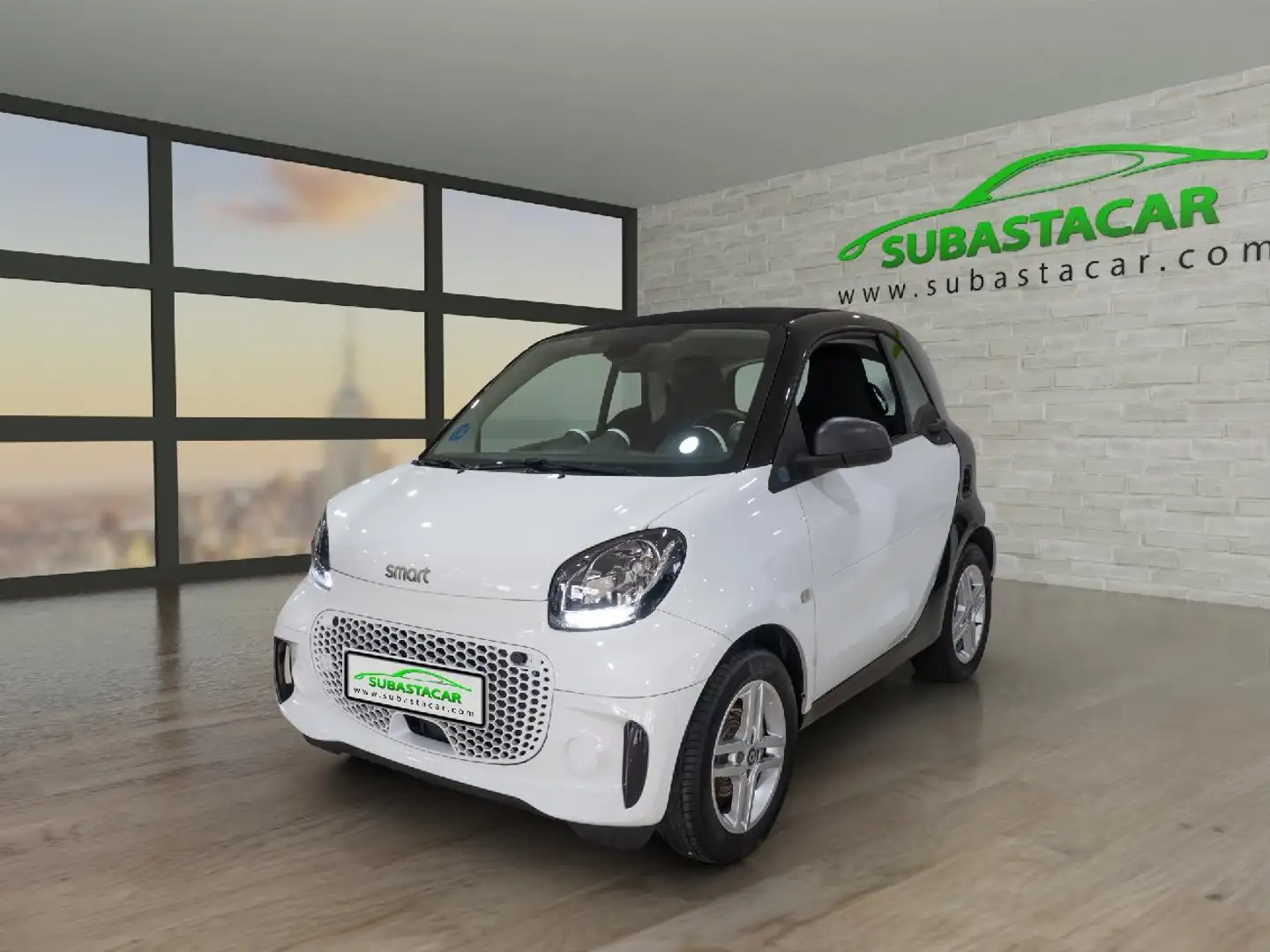 smart forTwo Cabrio electric drive Blanco - 1
