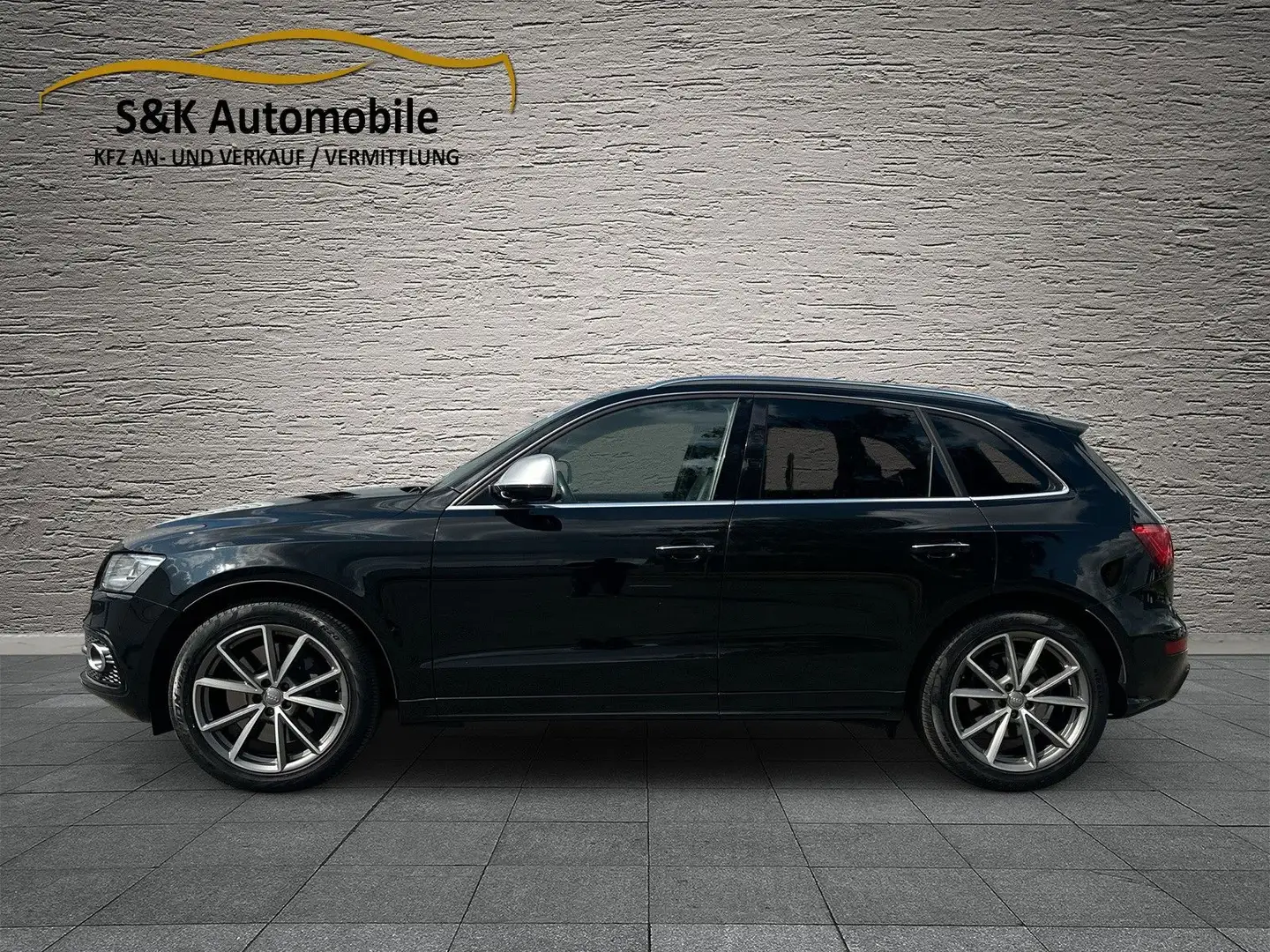 Audi SQ5 3.0 TDI quattro /Scheckheft/AHK/B&O/Gepflegt Fekete - 2