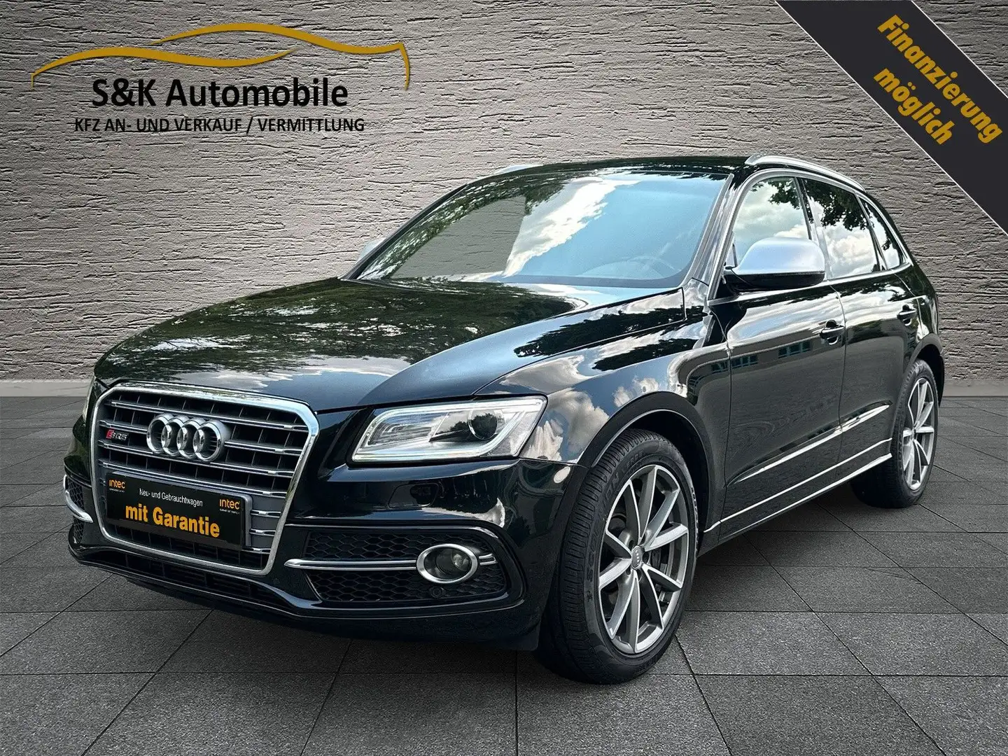 Audi SQ5 3.0 TDI quattro /Scheckheft/AHK/B&O/Gepflegt Fekete - 1