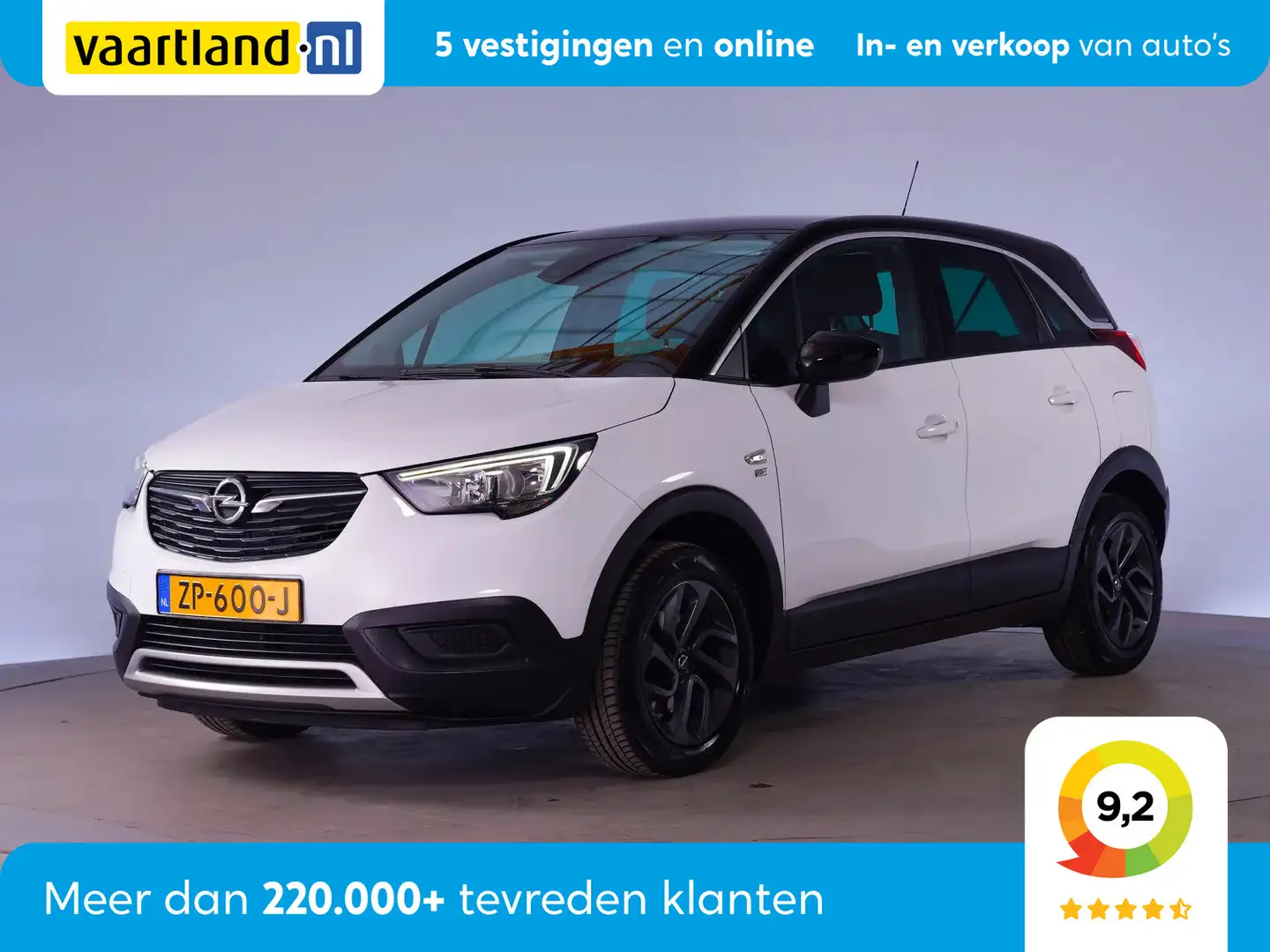 Opel Crossland X 1.2 Turbo 120 Jaar Edition [ LED Apple/Android Cru Blanco - 1