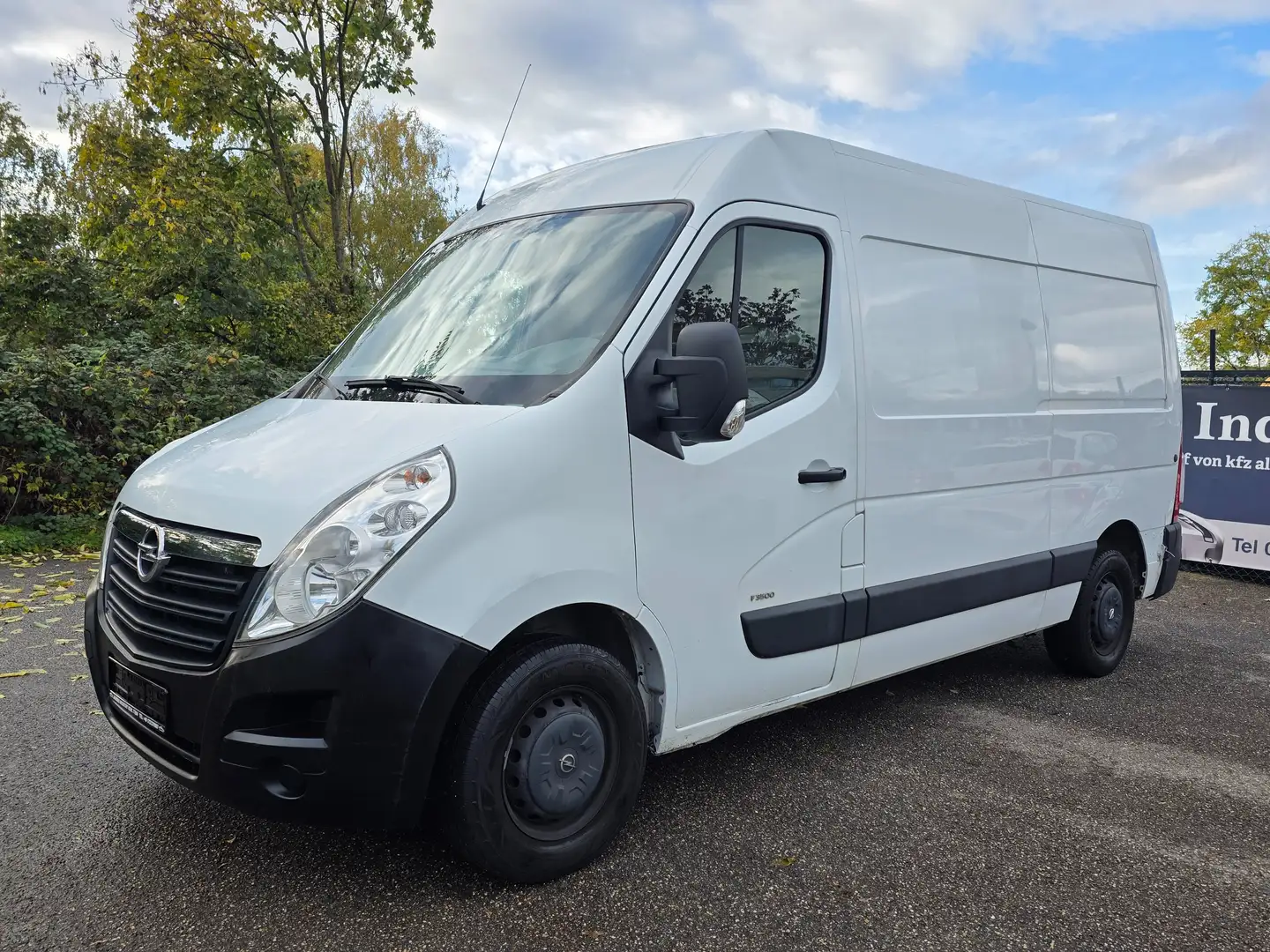 Opel Movano L2H2 3,5t 2.3 CDTI 163Ps Euro5B Klimaanlage Zentra Weiß - 1