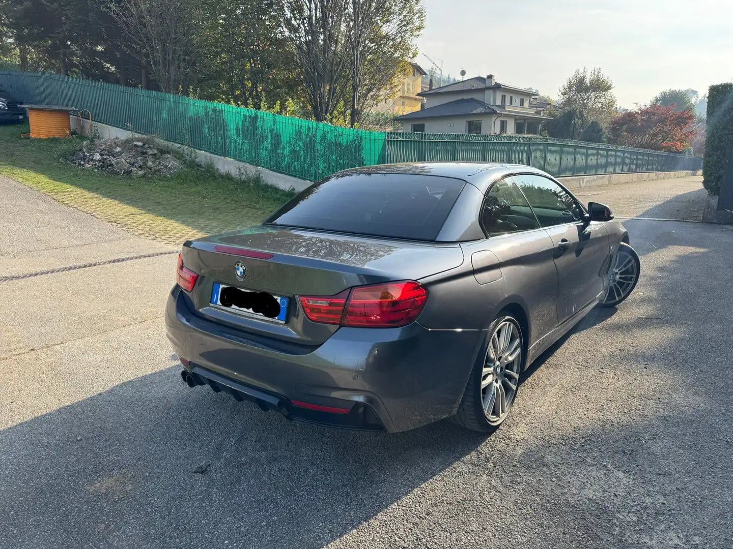 BMW 425 425d Cabrio Msport auto Gri - 2