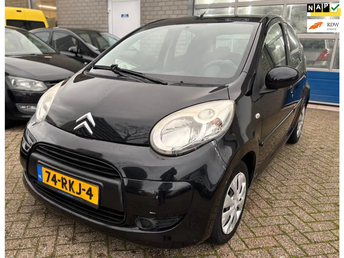 Citroen C1 1.0-12V Ambiance|AIRCO|5DRS|ELEKRAMEN Zwart - 1