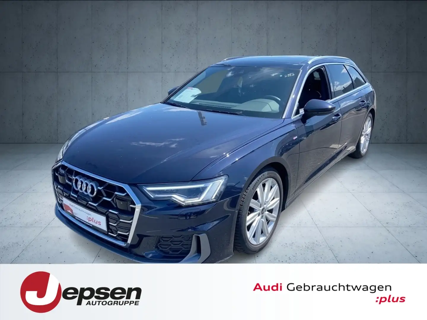 Audi A6 Avant Design S line 45 TFSI qu. S tr. PANO Blau - 1