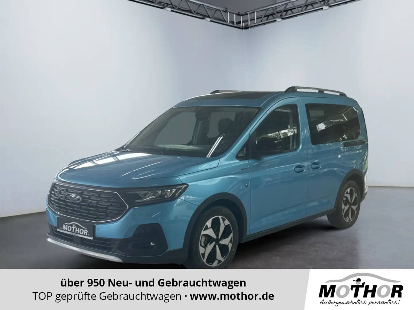 Ford Tourneo Connect 2.0 EcoBlue Active Pano Winter Bleu - 1