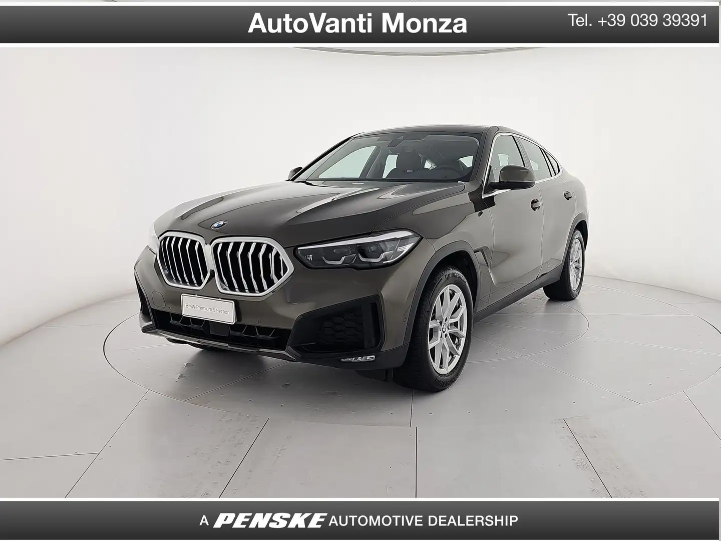 BMW X6 X6 xDrive40d 48V Business Marrone - 1