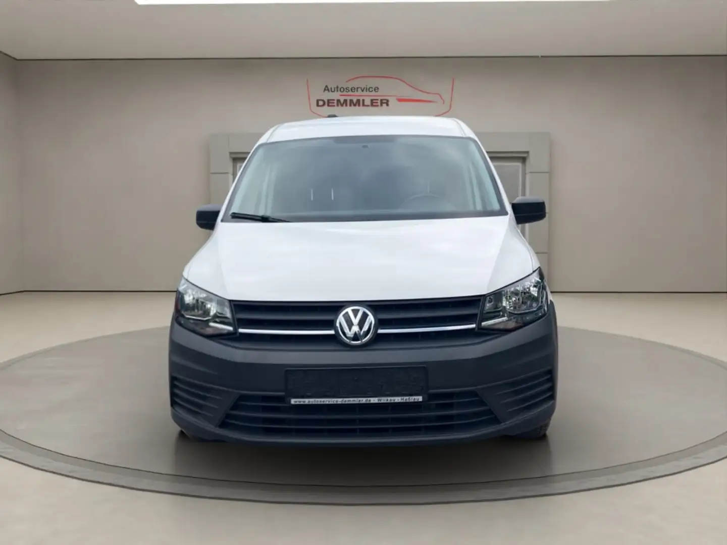 Volkswagen Caddy Maxi, Klima, AHK, Tempomat, PDC, Regalsystem Blanc - 2