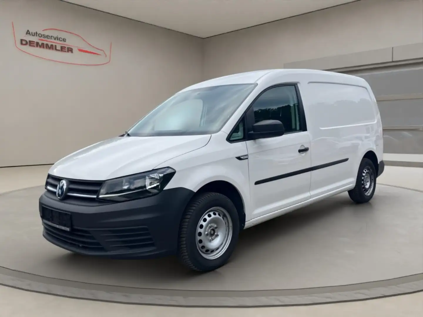Volkswagen Caddy Maxi, Klima, AHK, Tempomat, PDC, Regalsystem Blanc - 1