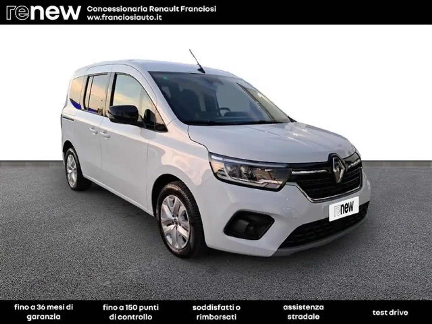 Renault Kangoo 1.5 Blue dCi 95cv Authentic Bianco - 2