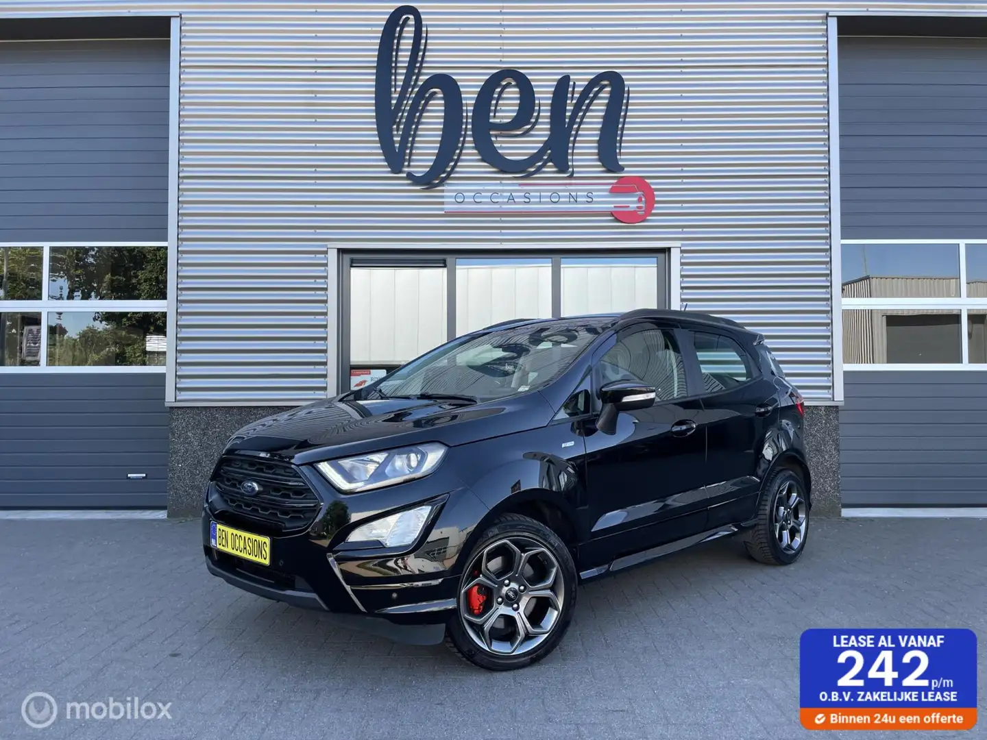 Ford EcoSport 1.0 EcoBoost ST-Line 1e Eig TOPSTAAT! Noir - 1