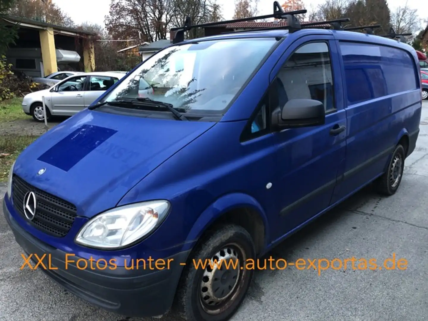 Mercedes-Benz Vito 2.2 CDI Lang Klima,AHK,TÜV,el.F Bleu - 1