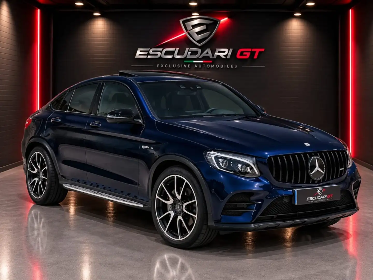 Mercedes-Benz GLC 43 AMG Coupé 4Matic Aut. Azul - 1