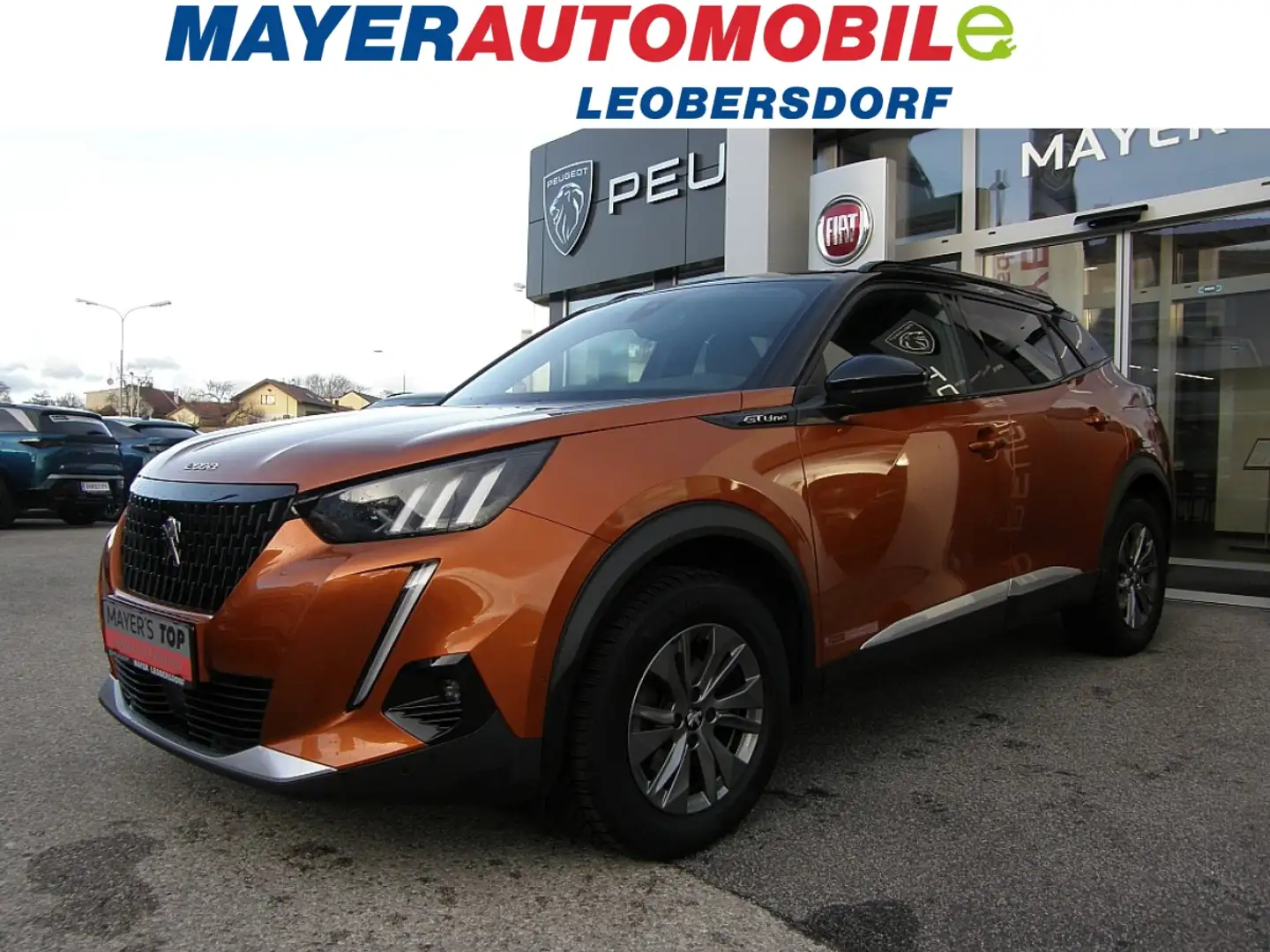 Peugeot 2008 GT-Line PT130 Orange - 1