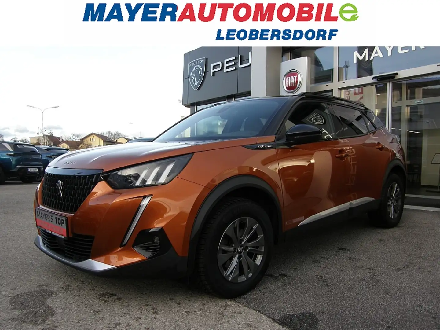 Peugeot 2008 GT-Line PT130 Naranja - 1