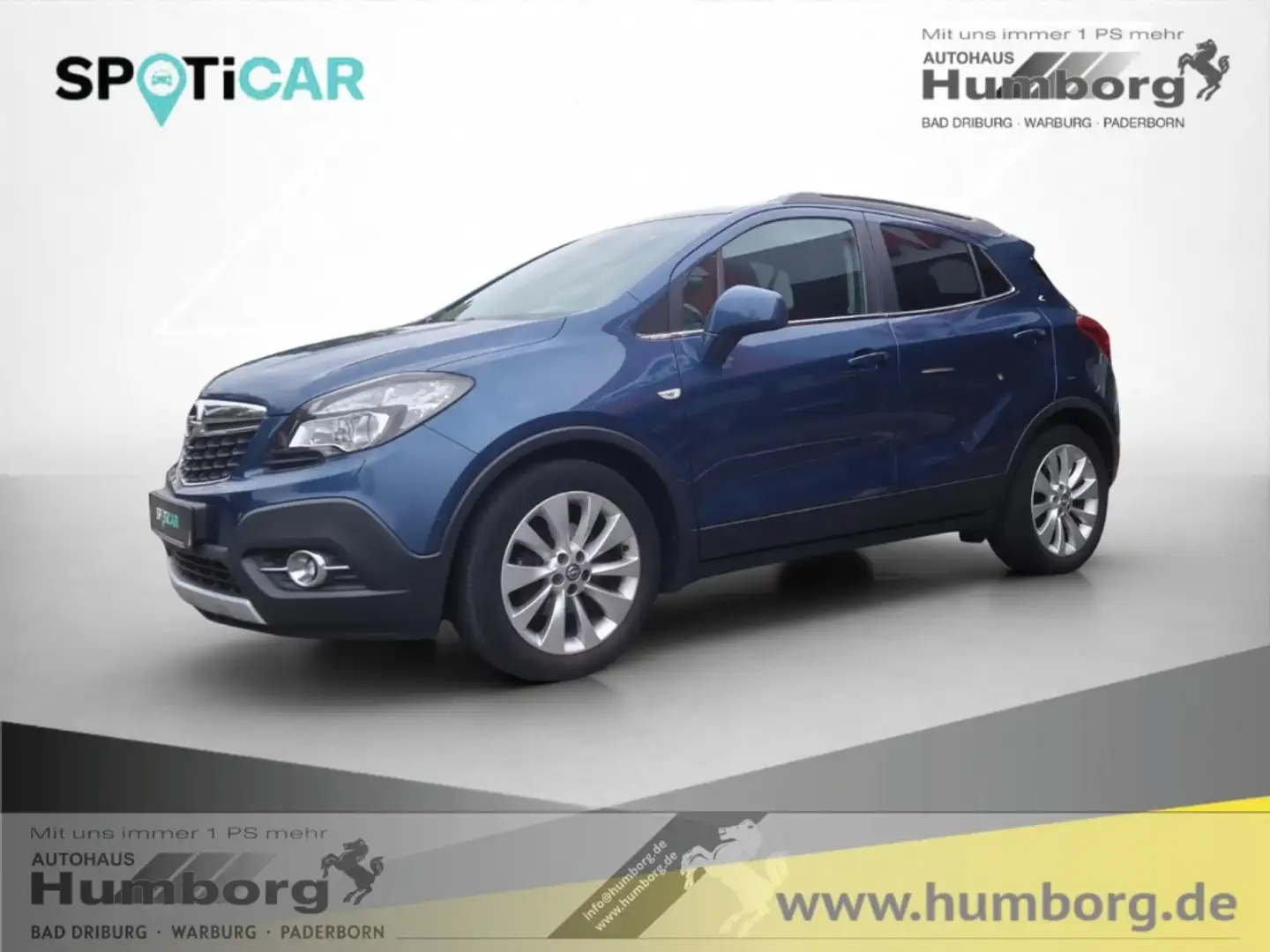 Opel Mokka 1.4 Turbo Innovation Bi-Xenon Kurvenlicht Mehrzone Blau - 1