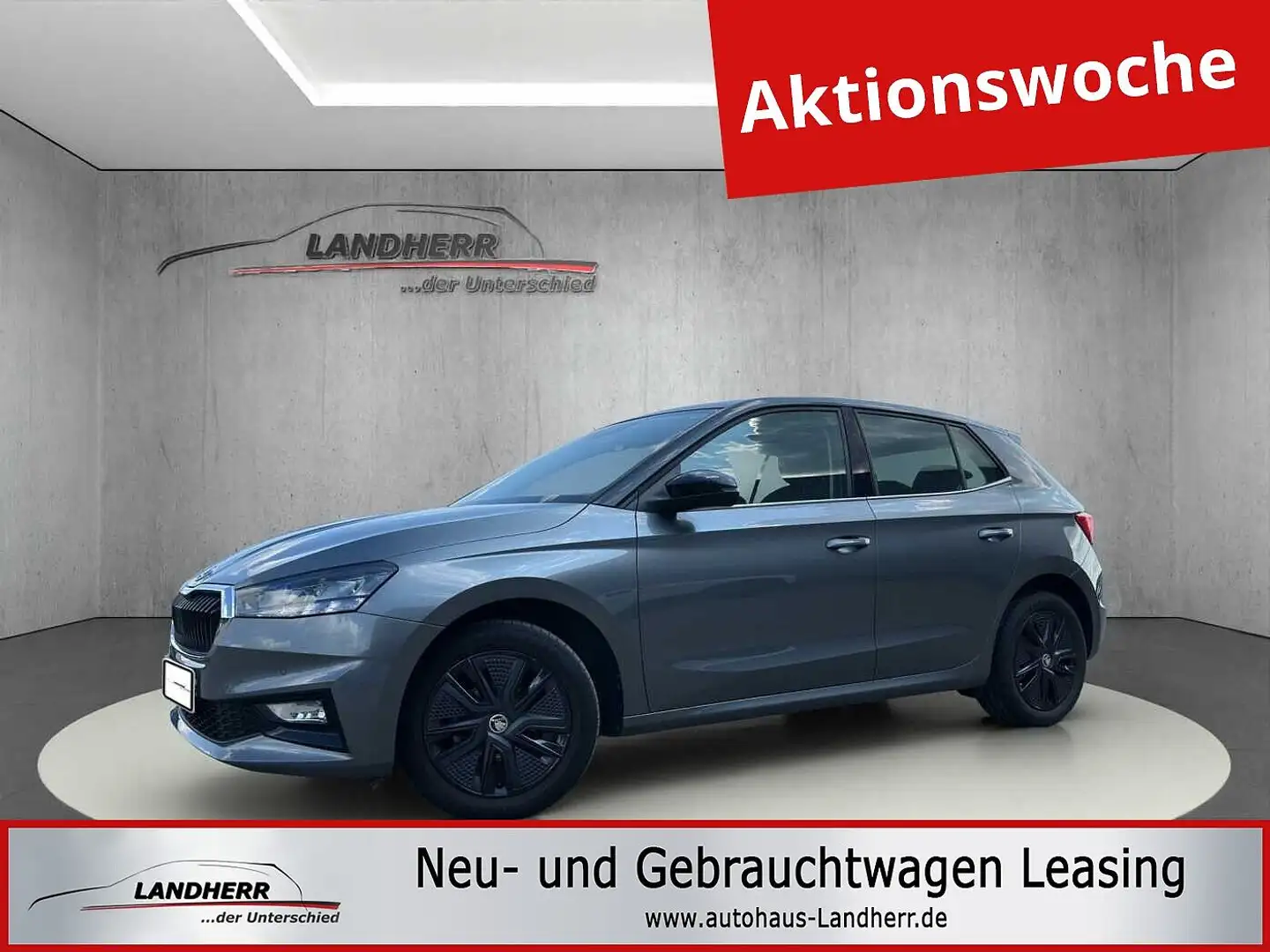 Skoda Fabia evo Style//Rückfahrkamera/Klimaautomatik Grau - 1