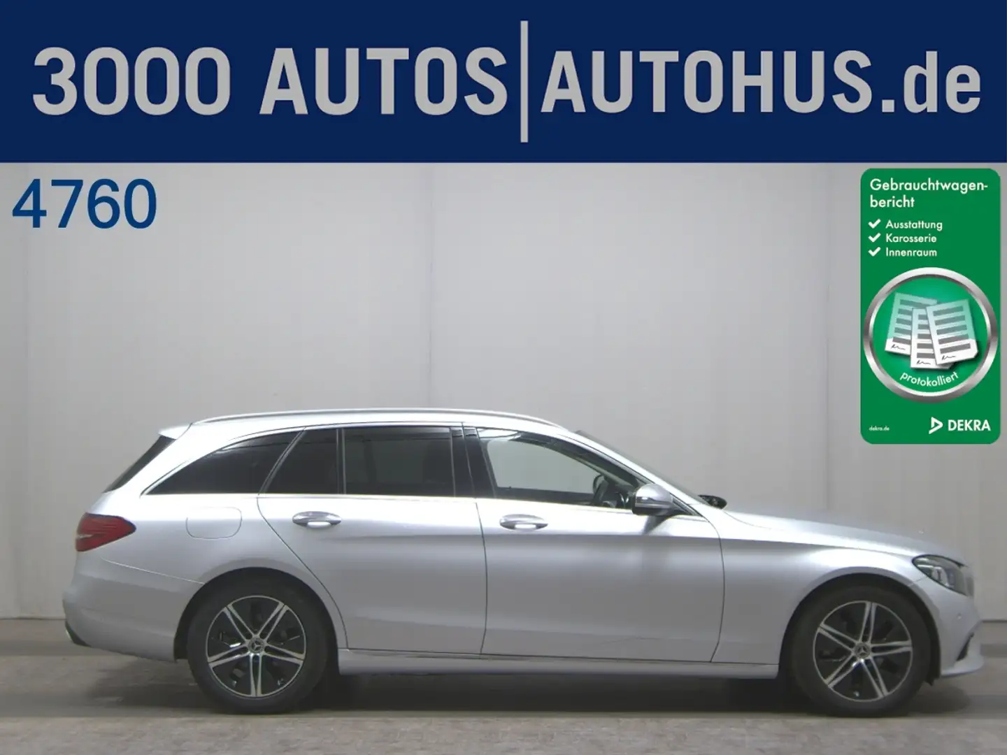 Mercedes-Benz C 220 T d Avantgarde COMAND Widescreen LED StHzg Silber - 1