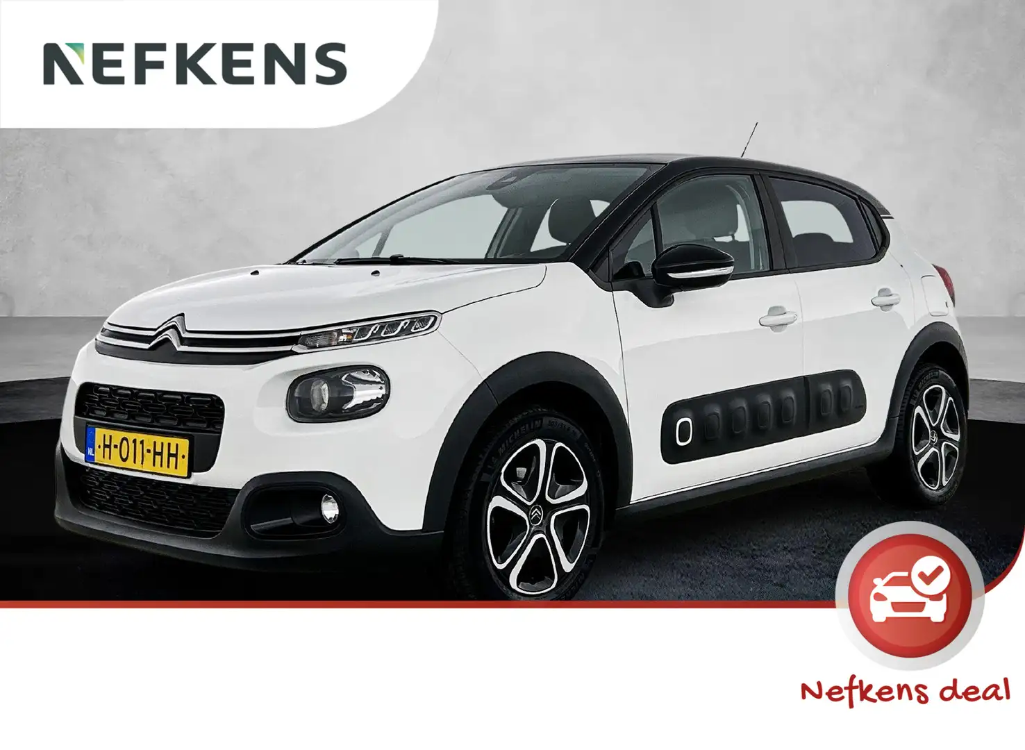 Citroen C3 Feel Edition 82pk | Lage kilometerstand | Navigati Wit - 1