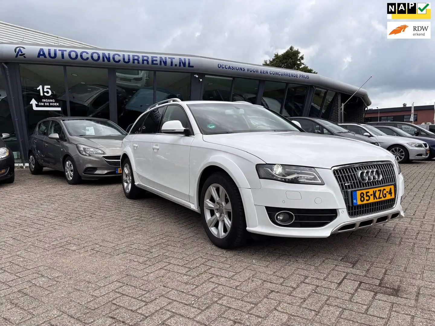 Audi A4 allroad quattro 2.0 TFSI Pro Line, Leder, Navi, Inruil mog Blanc - 1