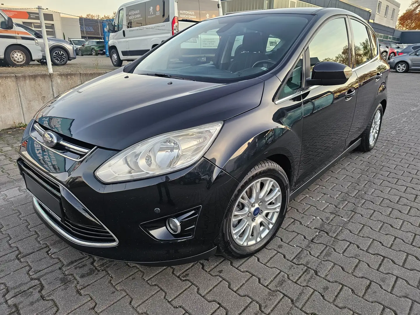 Ford Grand C-Max C-Max Diesel1.6 TDCi Start-Stop-System TitaniumTop Zwart - 1