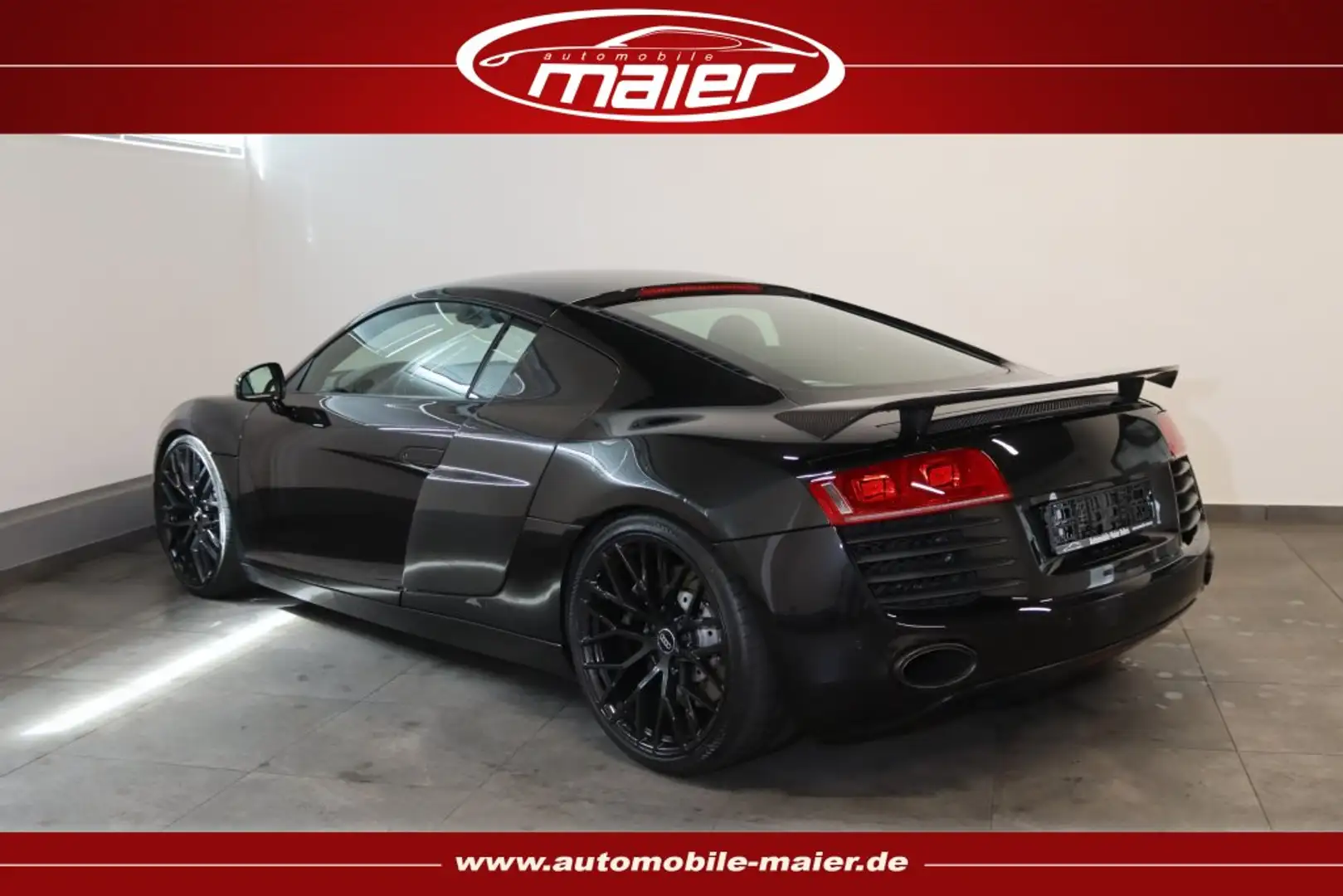 Audi R8 4.2 FSI quattro V8 Carbon-Bi-Xenon-B&O-SHZ- Чорний - 2