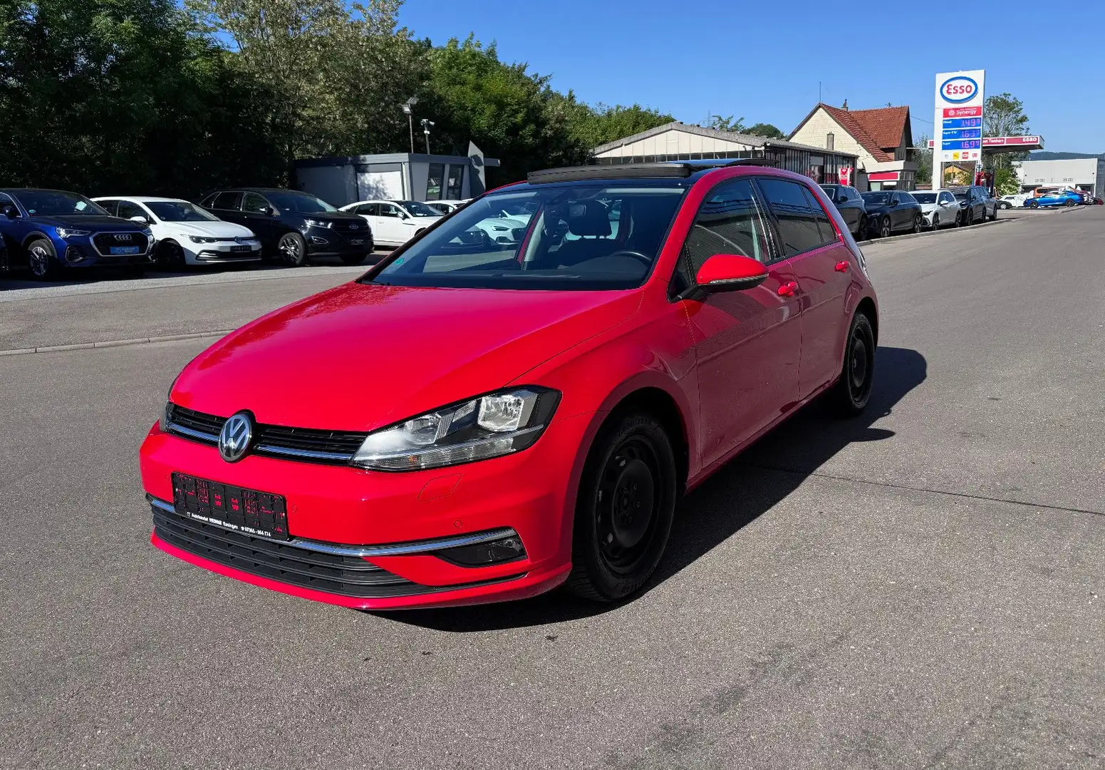 Volkswagen Golf VII Lim. 1.6 TDI Panorama SHZ Climatr. SHZ Rosso - 1