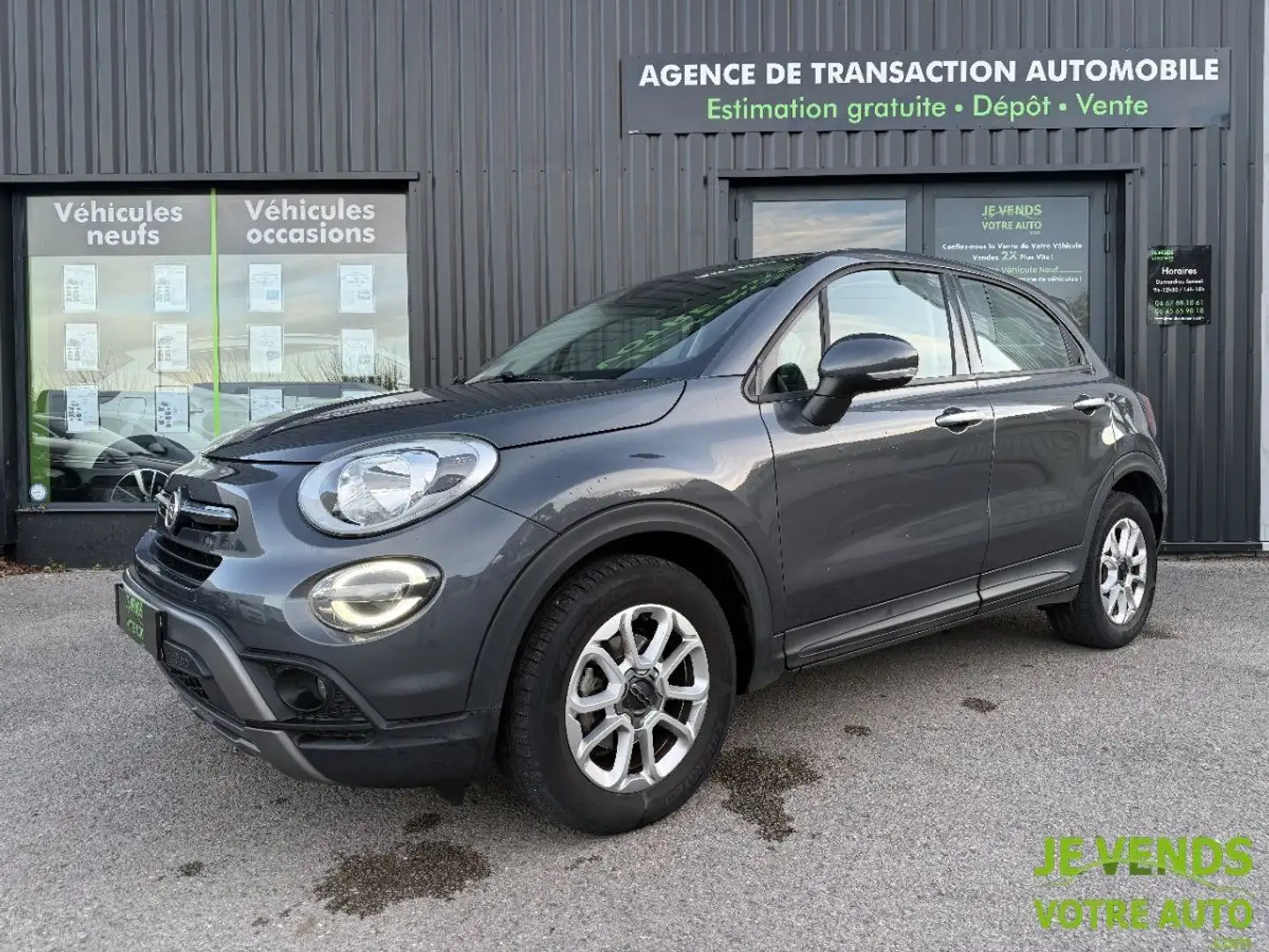 Fiat 500X Phase 2 1.0 T3 4&#215;2 120 cv City Cross Gris - 1