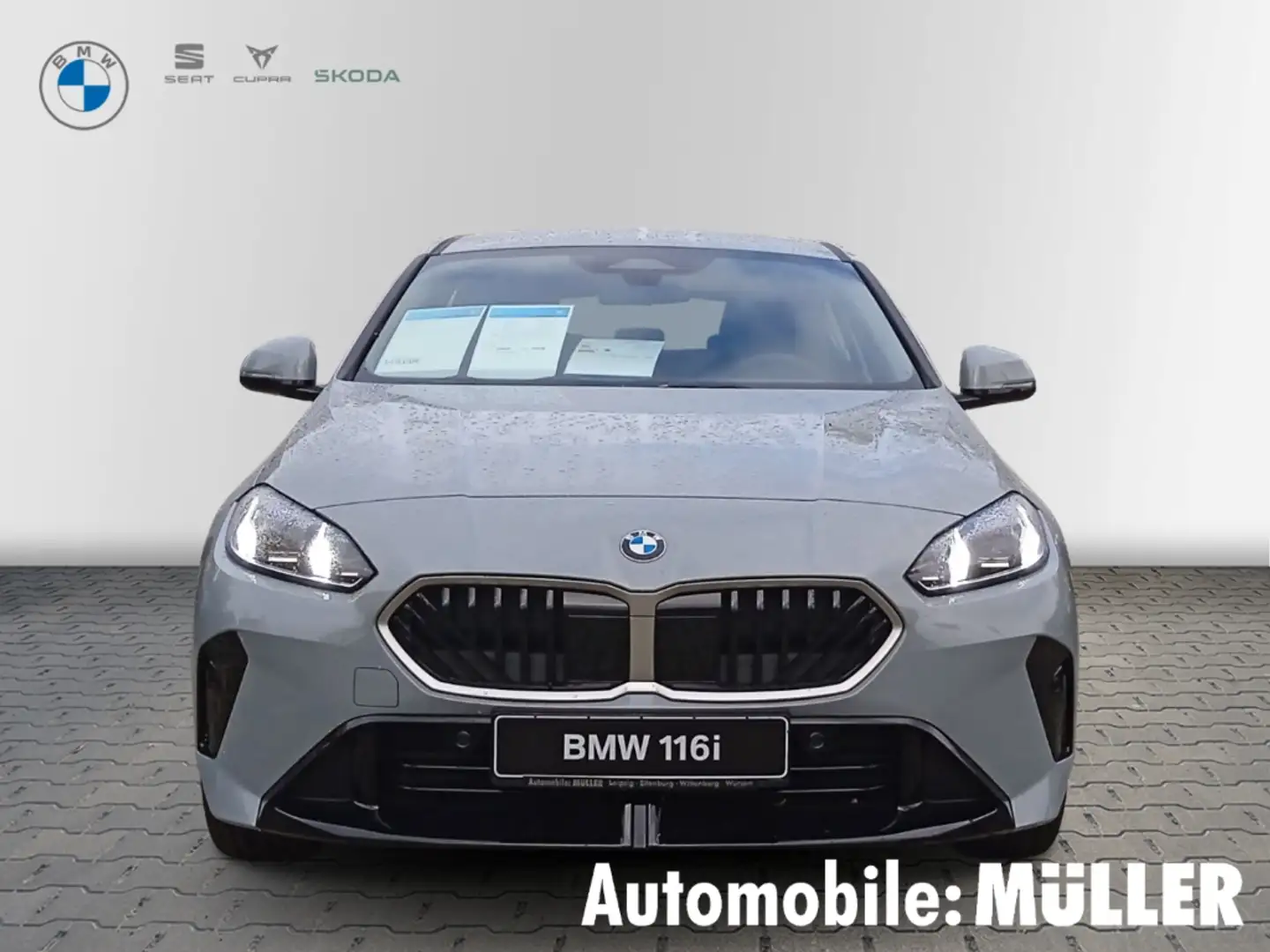 BMW 116 i 116*AHK-abnehmbar*PDC*Navi*Ad LED*DAB*EMA*AAC* Gris - 2