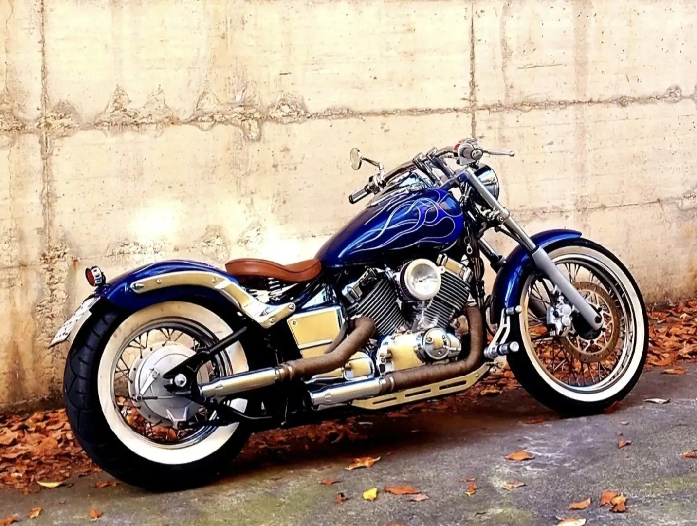 Yamaha XVS 650 Blu/Azzurro - 1