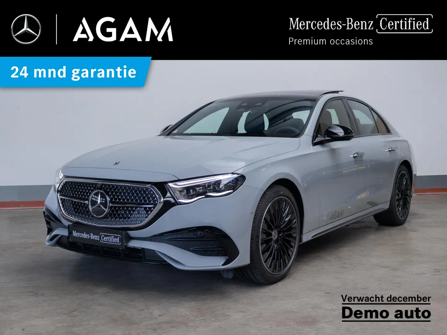 Mercedes-Benz E 300 Limousine e Sport Edition Premium PLUS | panorama Gris - 1