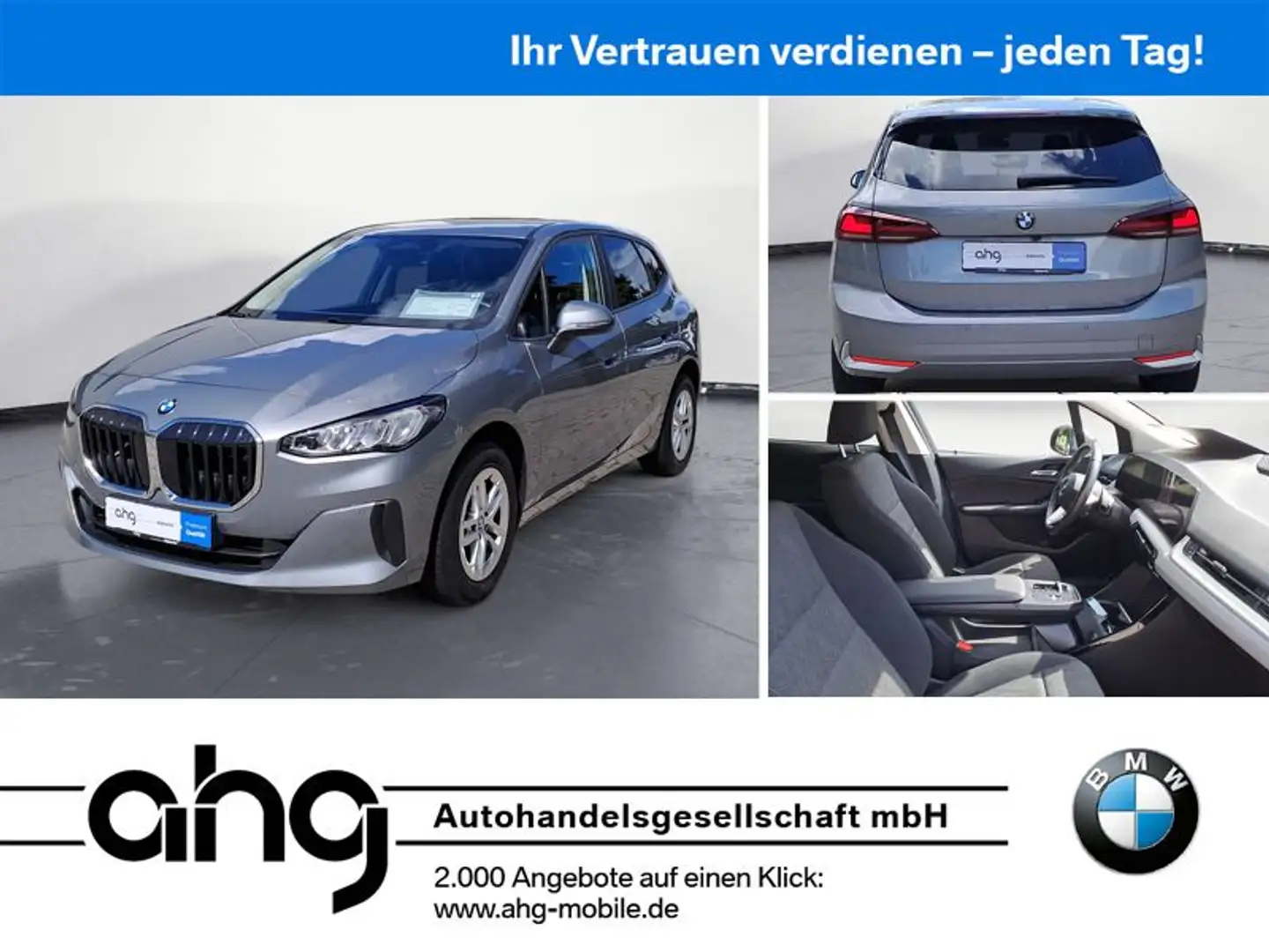BMW 218 Steptronic DCT Sitzhzg. Vorn Grau - 1