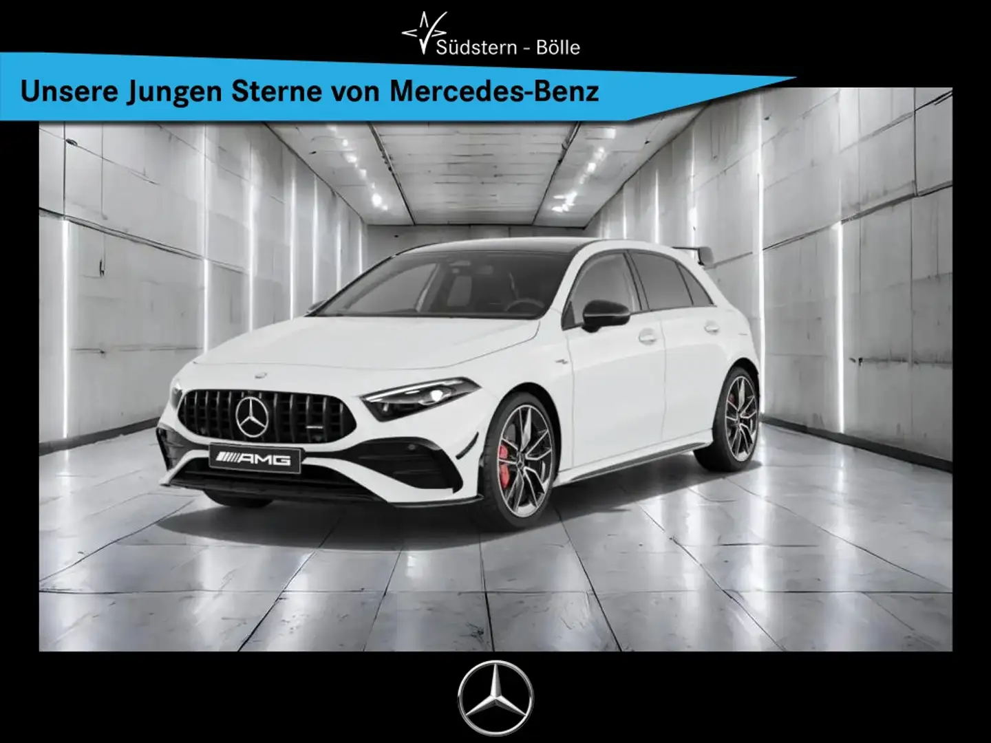 Mercedes-Benz A 35 AMG 4M  AERO+PANO+MULTIB.+BURMESTER+NIGHT Bílá - 1