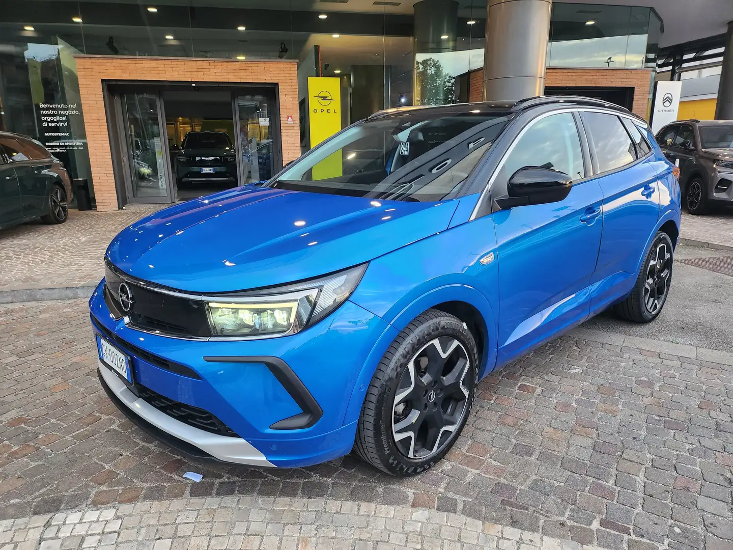 Opel Grandland X Grandland X 1.5 ecotec Ultimate  AUTOM Blauw - 1