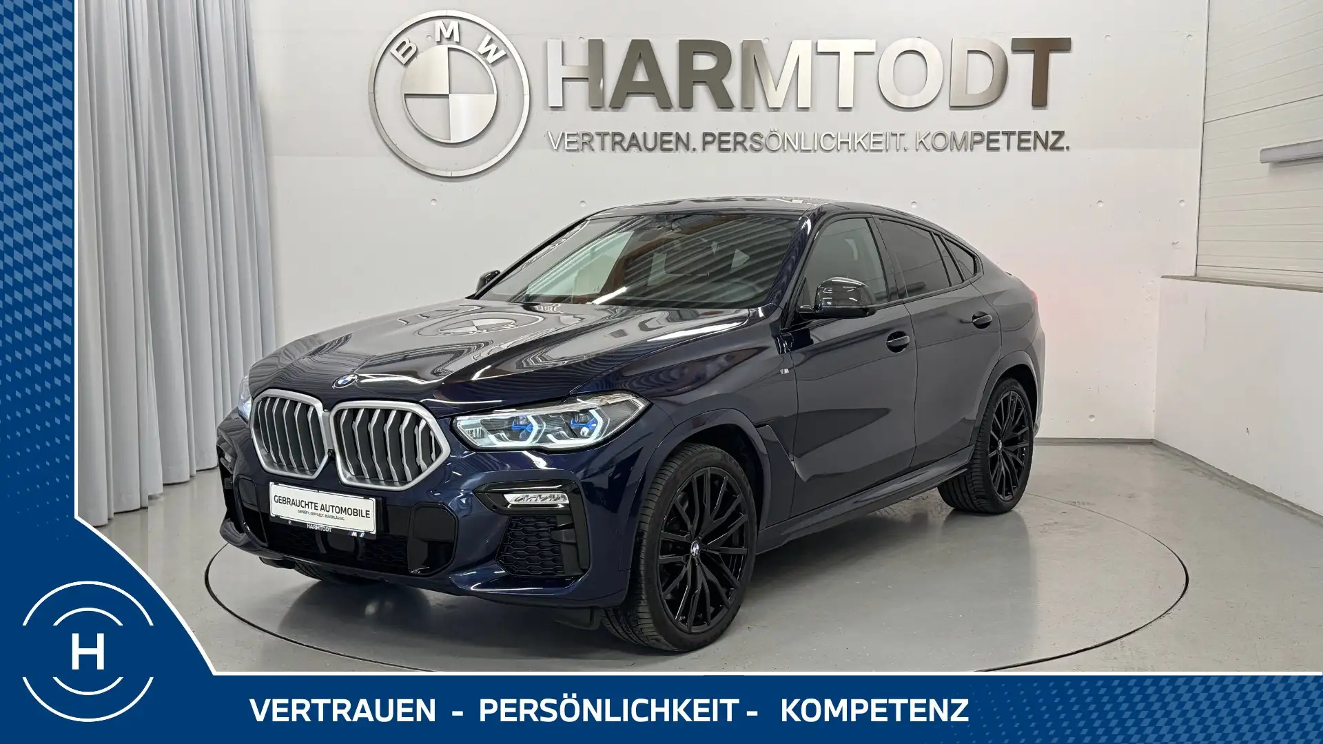 BMW X6 xDrive40d *M-Sportpaket* Blau - 1