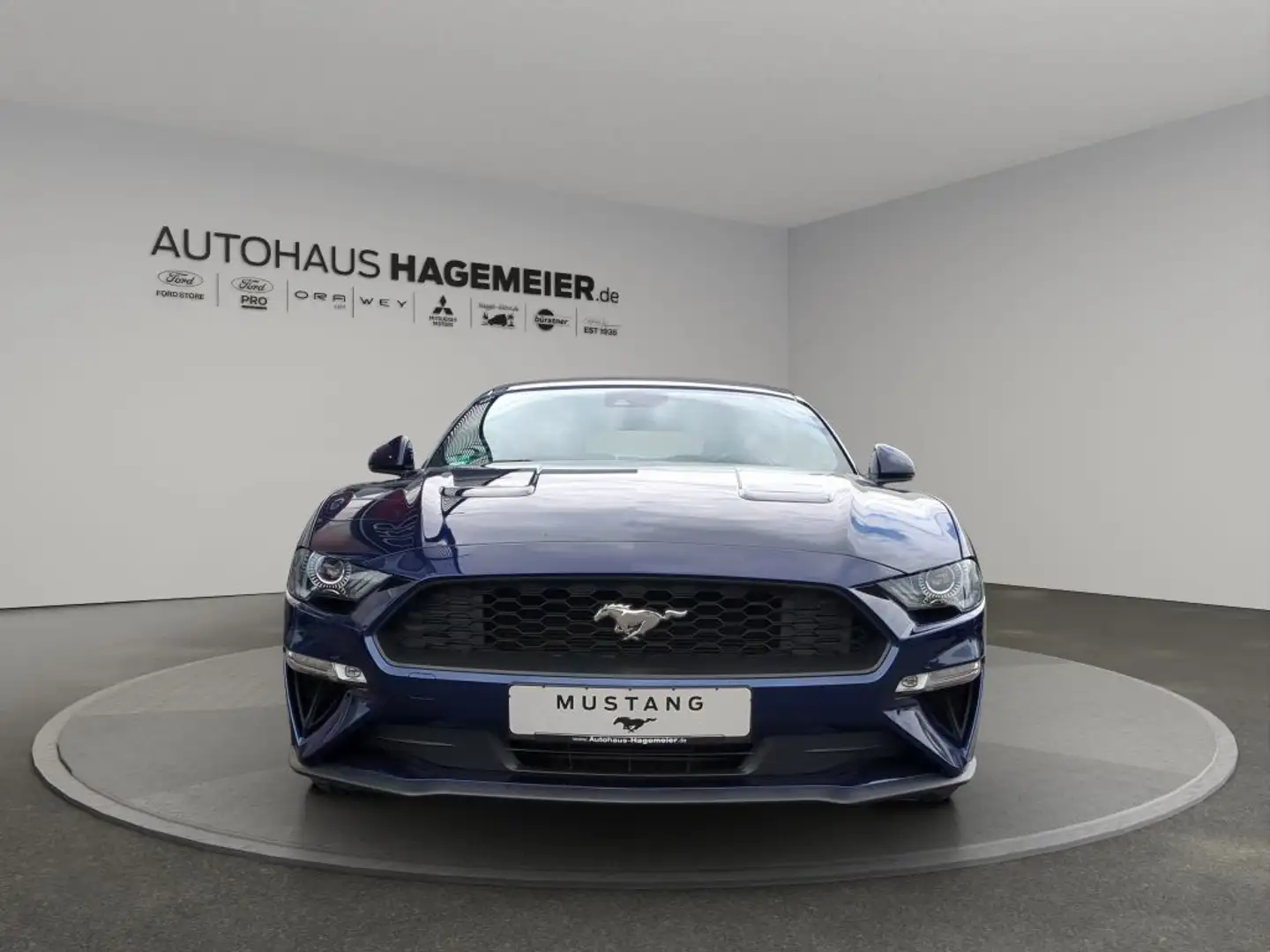 Ford Mustang Convertible 2.3 Eco Boost Blau - 2