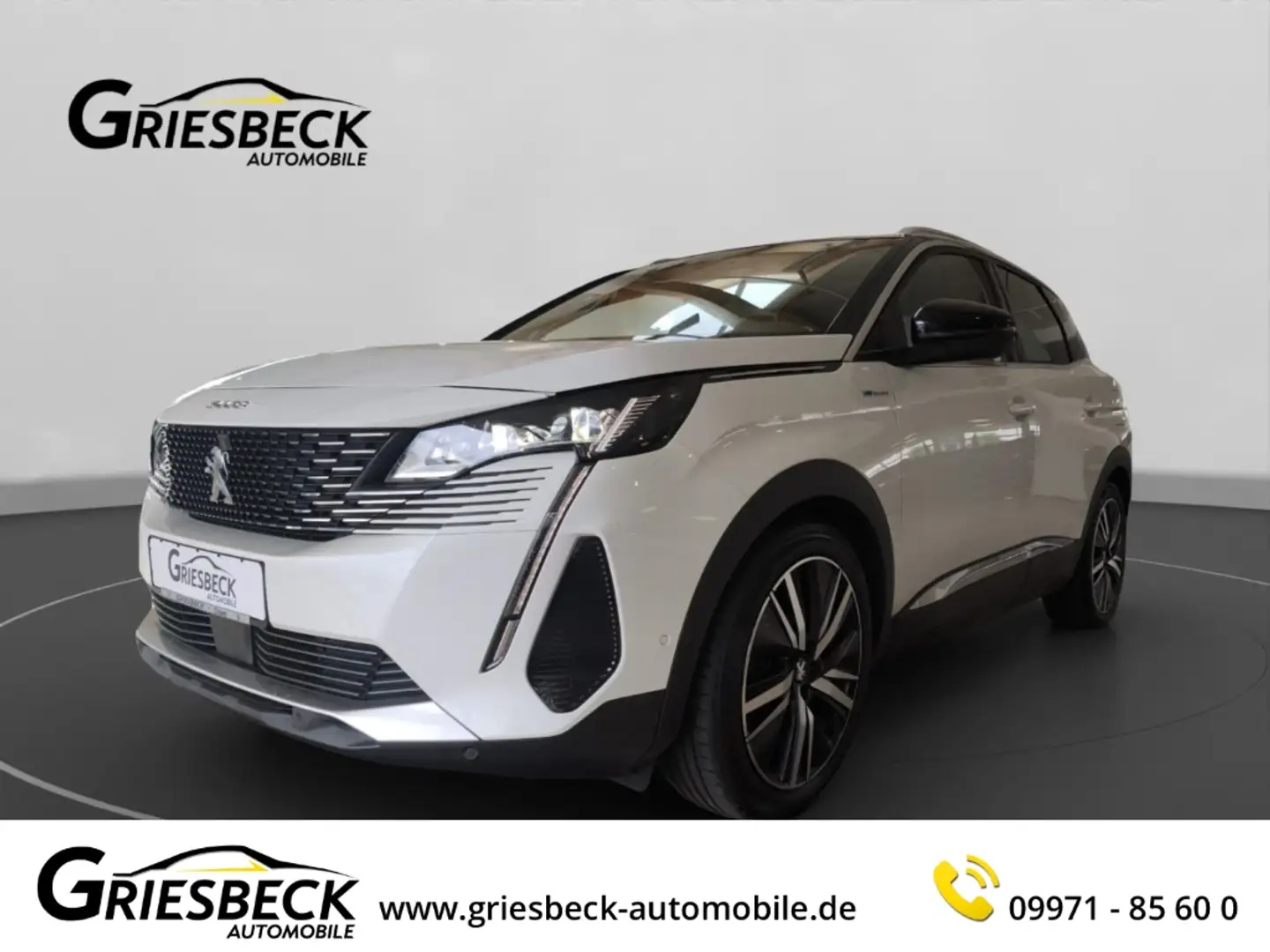 Peugeot 3008 Hybrid4 300 GT Pack Plug-In EU6d AHK-abnehmbar Nav Weiß - 1