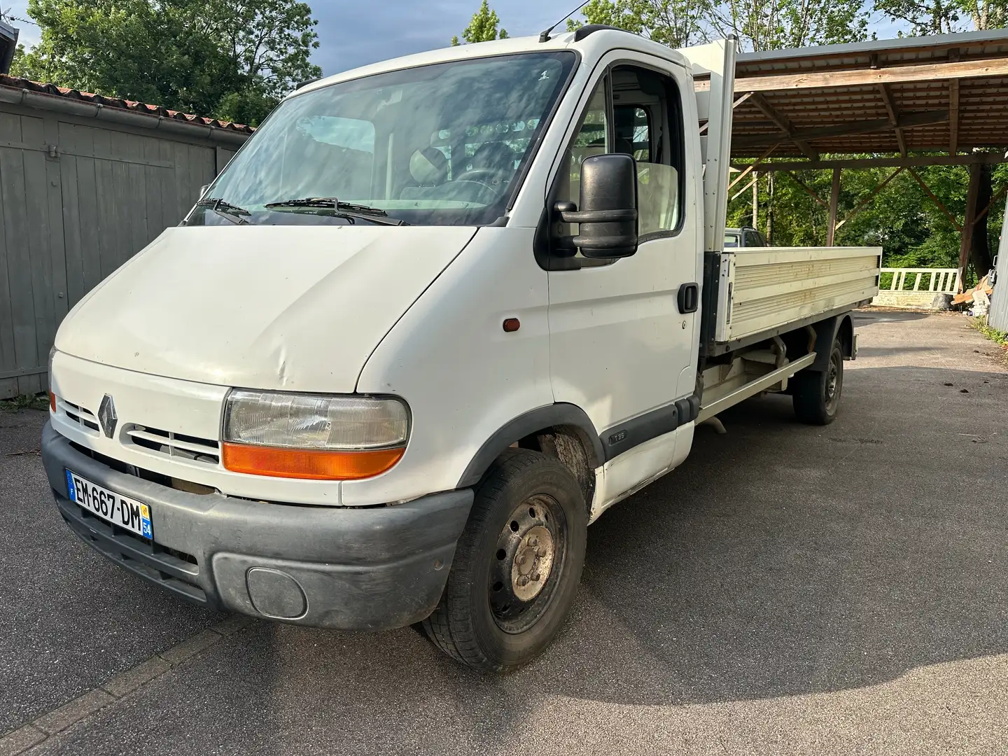 Renault Master MASTER PLATEAU Blanc - 1
