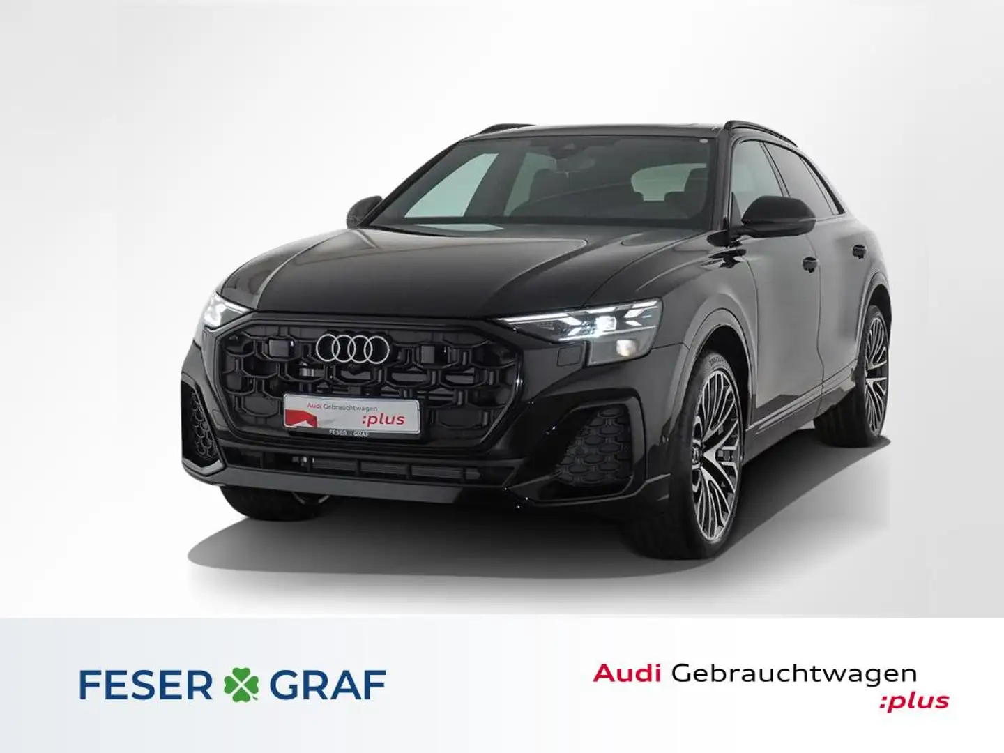 Audi Q8 50 TDI quattro Allrad Lenk/Luftfederung 360° Panor Schwarz - 1