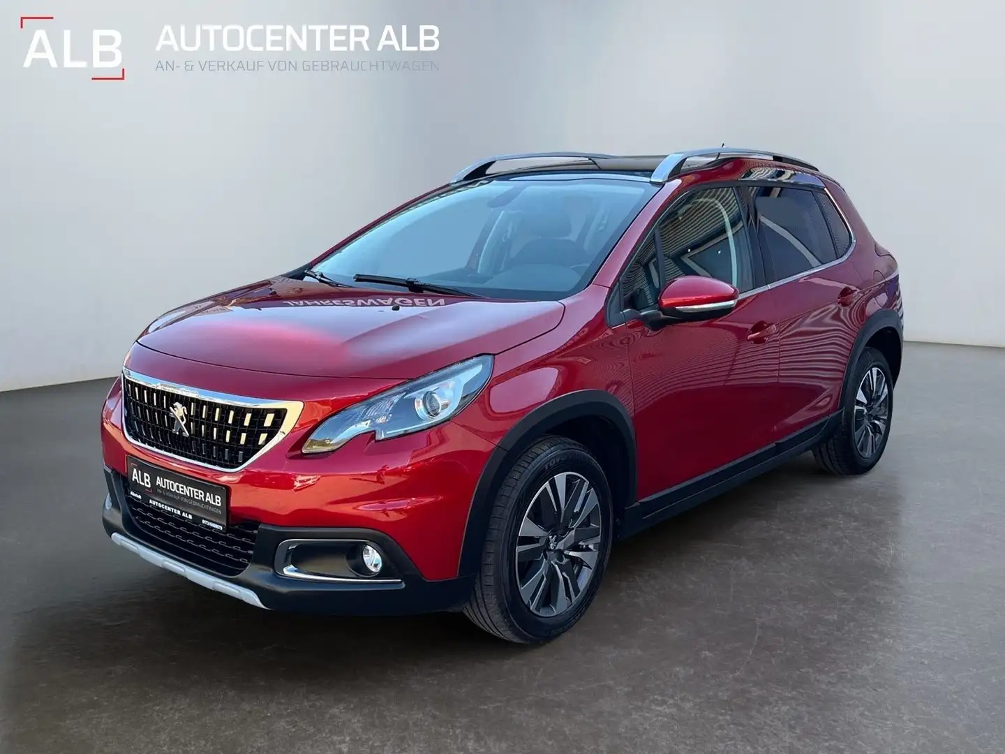 Peugeot 2008 Allure/AUTOMATIK/PANORAMA/NAVI/XENON/ Rouge - 1