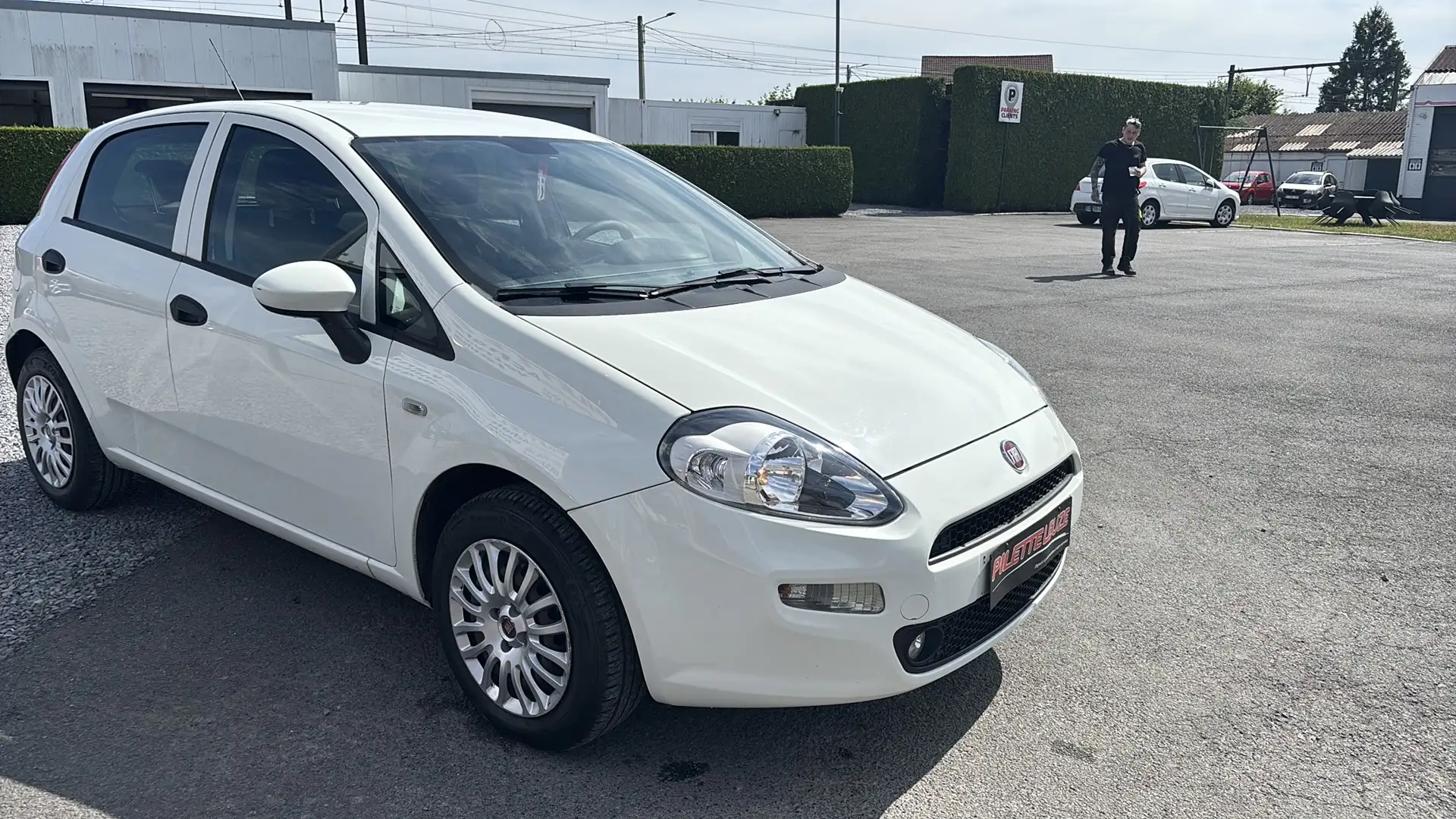 Fiat Punto 1.2i Blanc - 2
