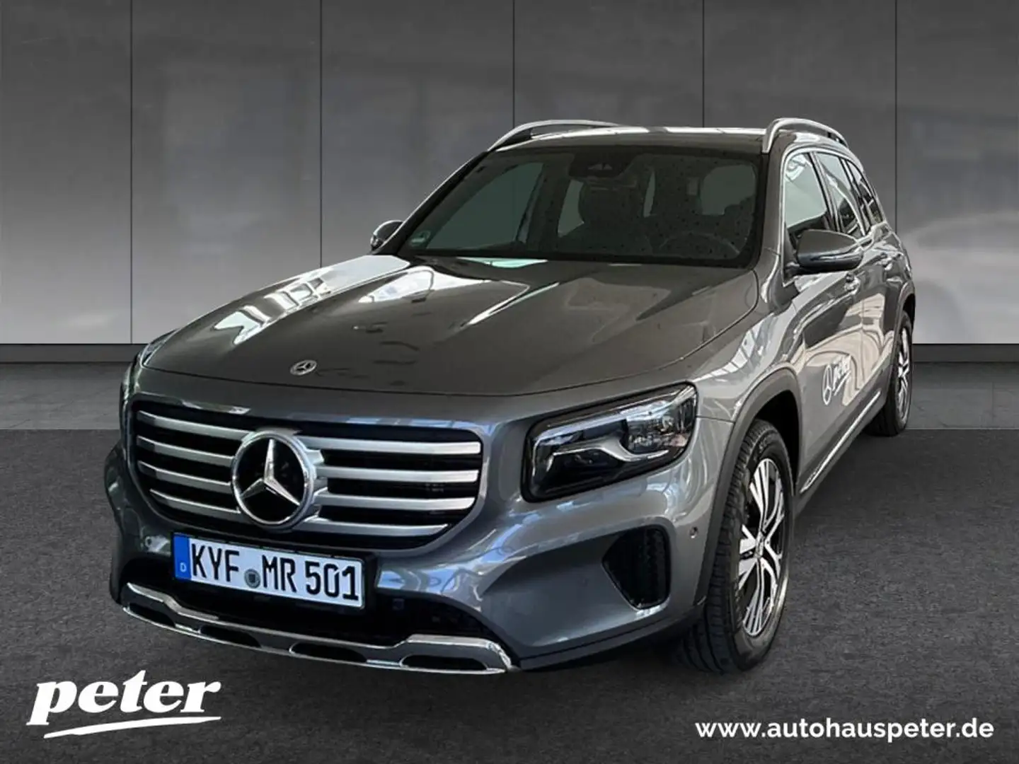 Mercedes-Benz GLB 220 d 4MATIC PROGRESSIVE+18"+KEYLESS-GO+LED Grijs - 1